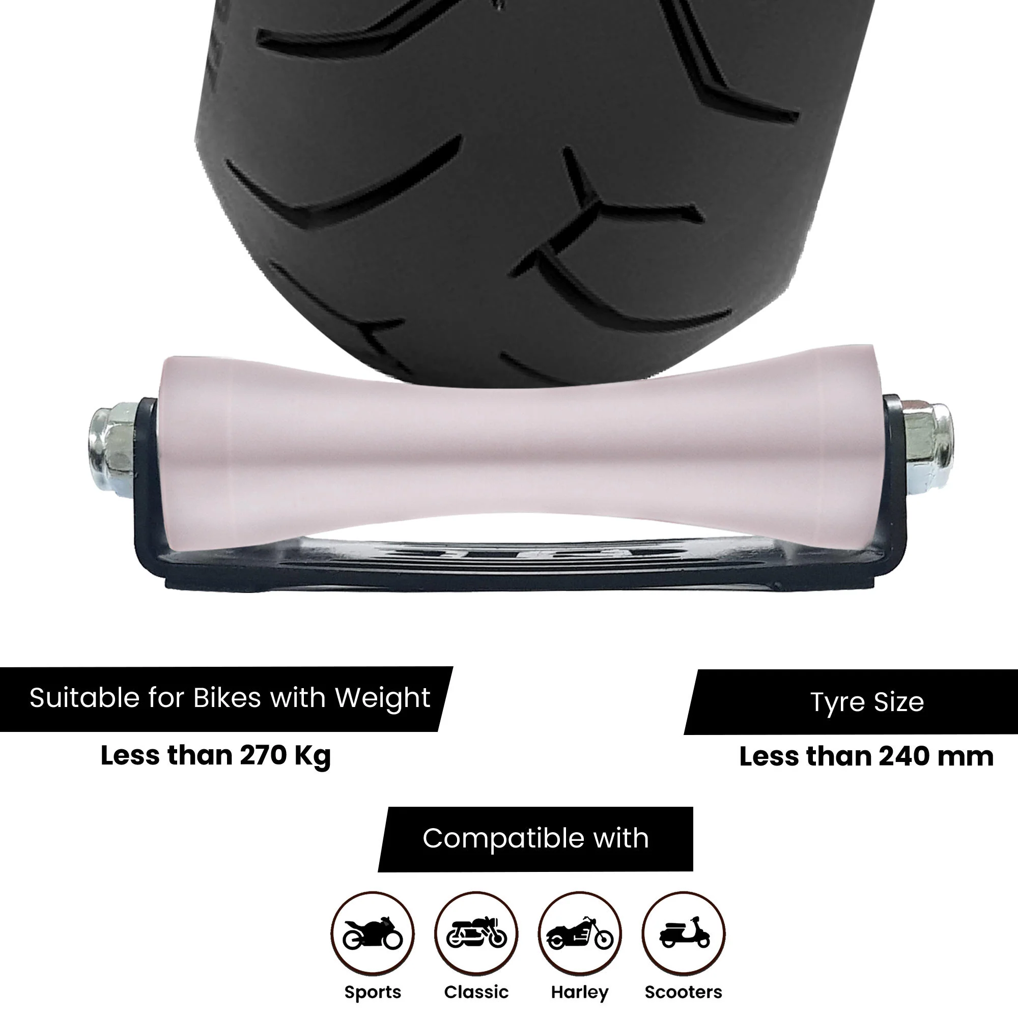 Combo of Large GRoller & Chain Cleaning Brush - Image 4