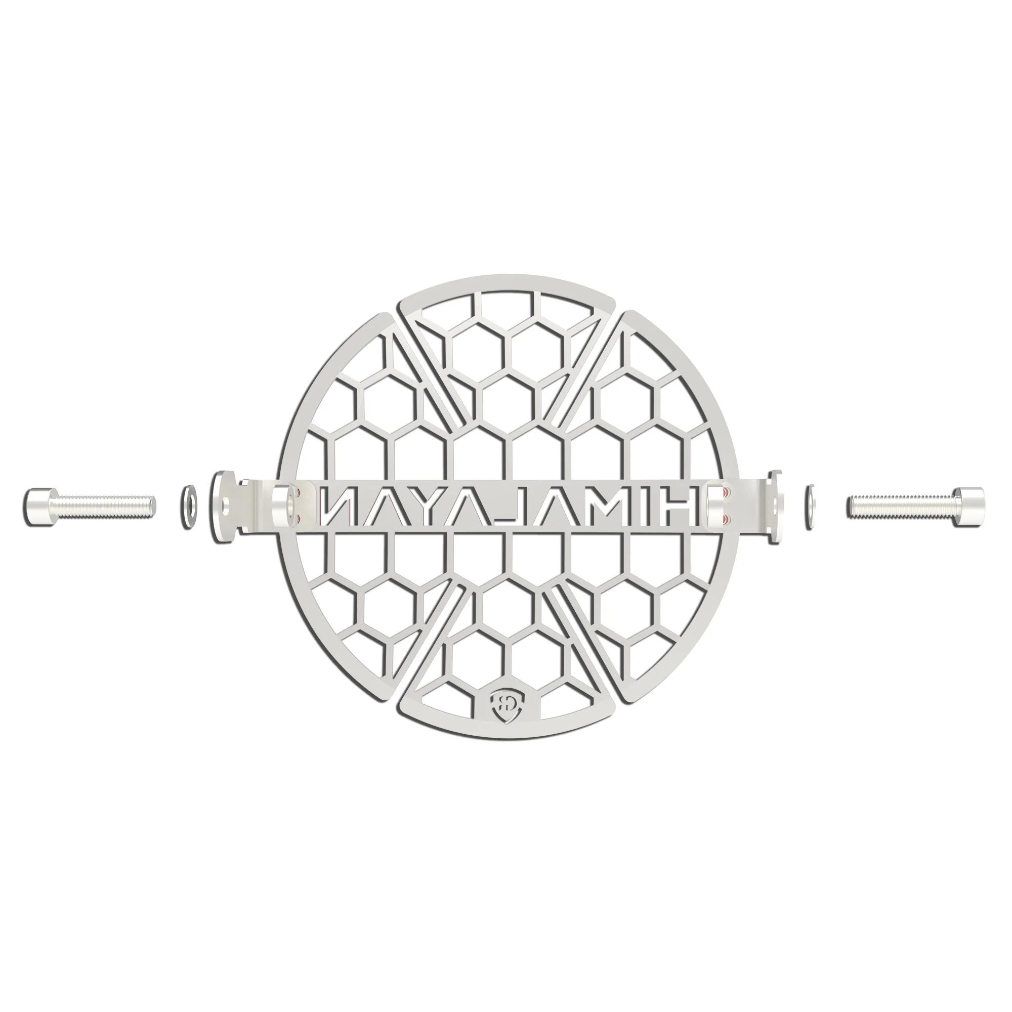 Headlight Grill for Royal Enfield Himalayan 450 - Silver - Image 7