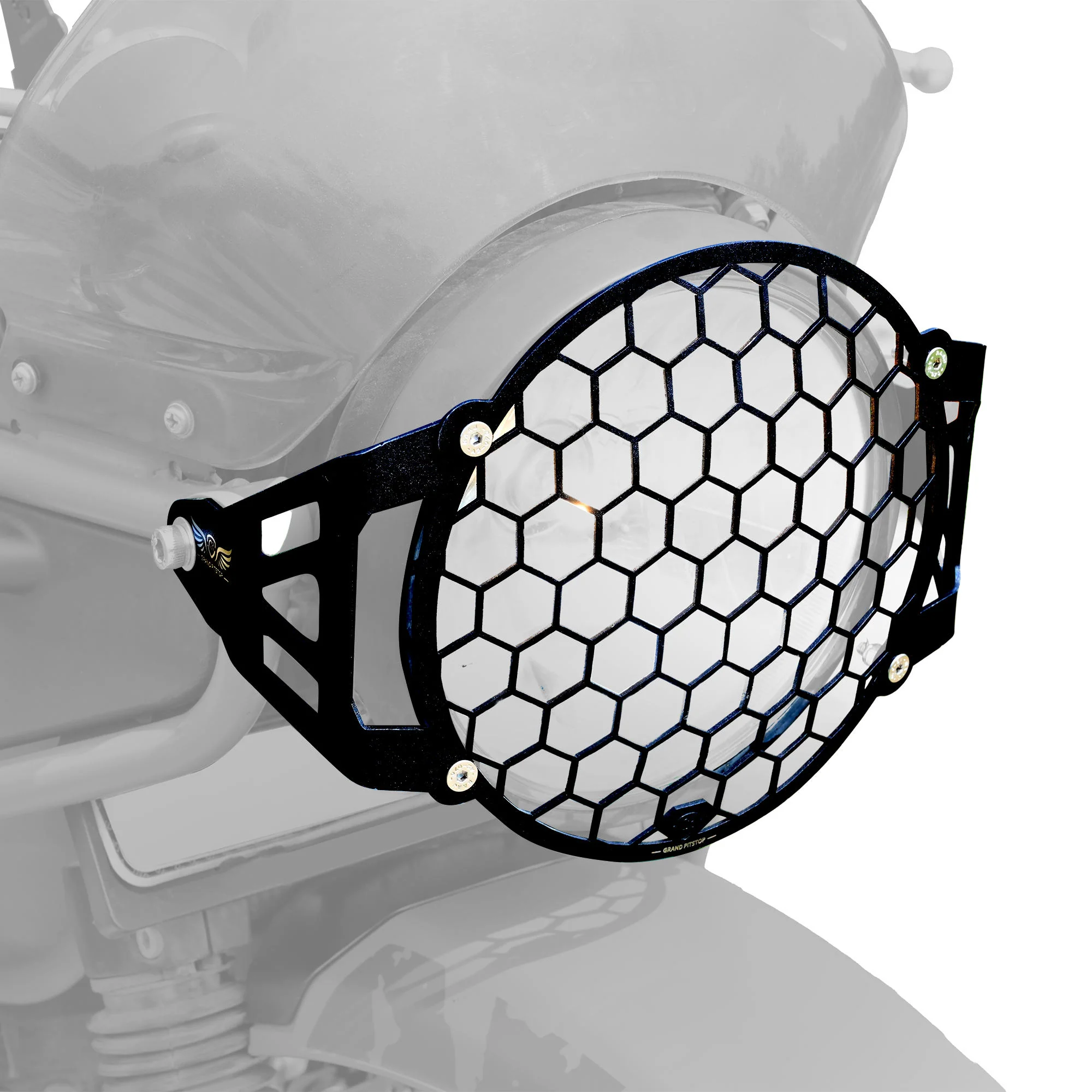 Headlight Grill for Royal Enfield Himalayan BS4-BS6 Model (2019-21) - Black - Image 3