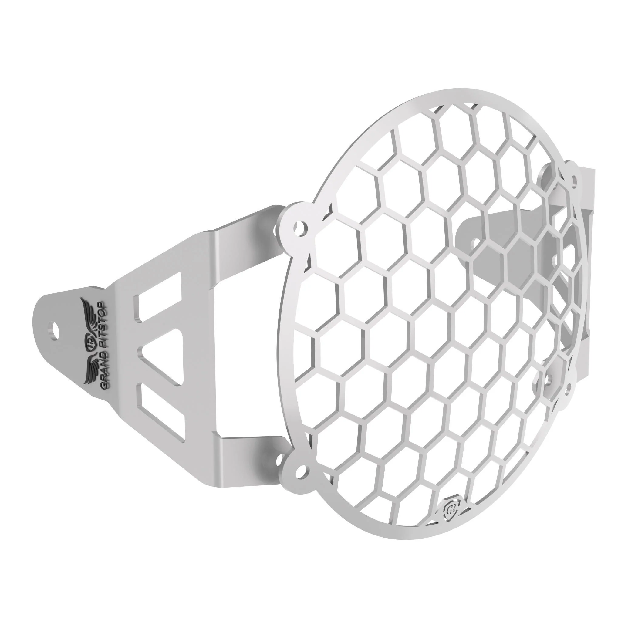 Headlight Grill for Royal Enfield Interceptor - Silver - Image 5