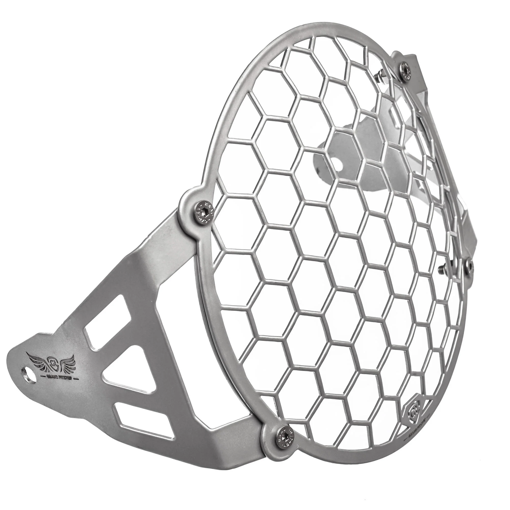 Headlight Grill for Royal Enfield Scram 411 - Silver - Image 4