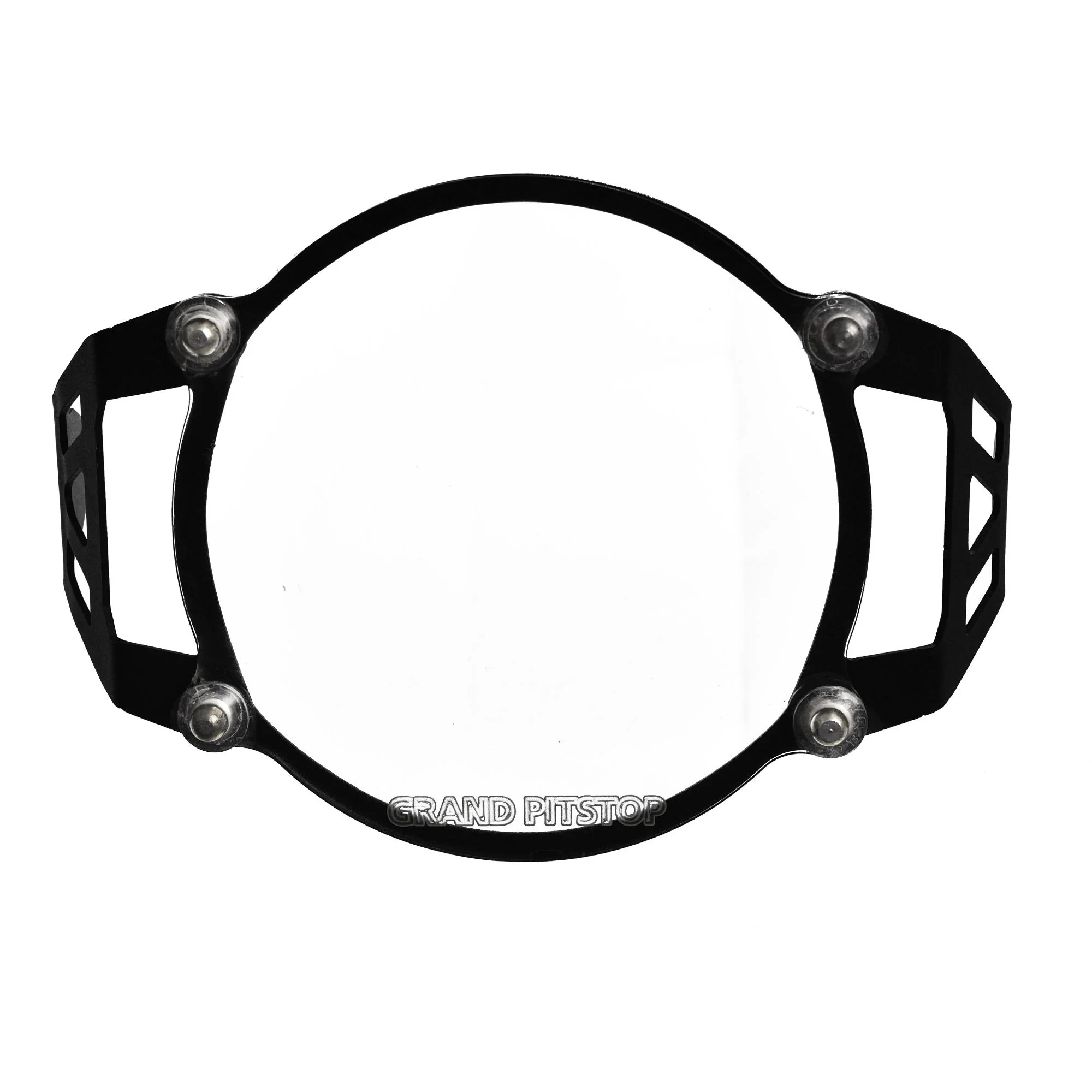 Headlight Guard for Royal Enfield Scram 411 - Black - Image 4