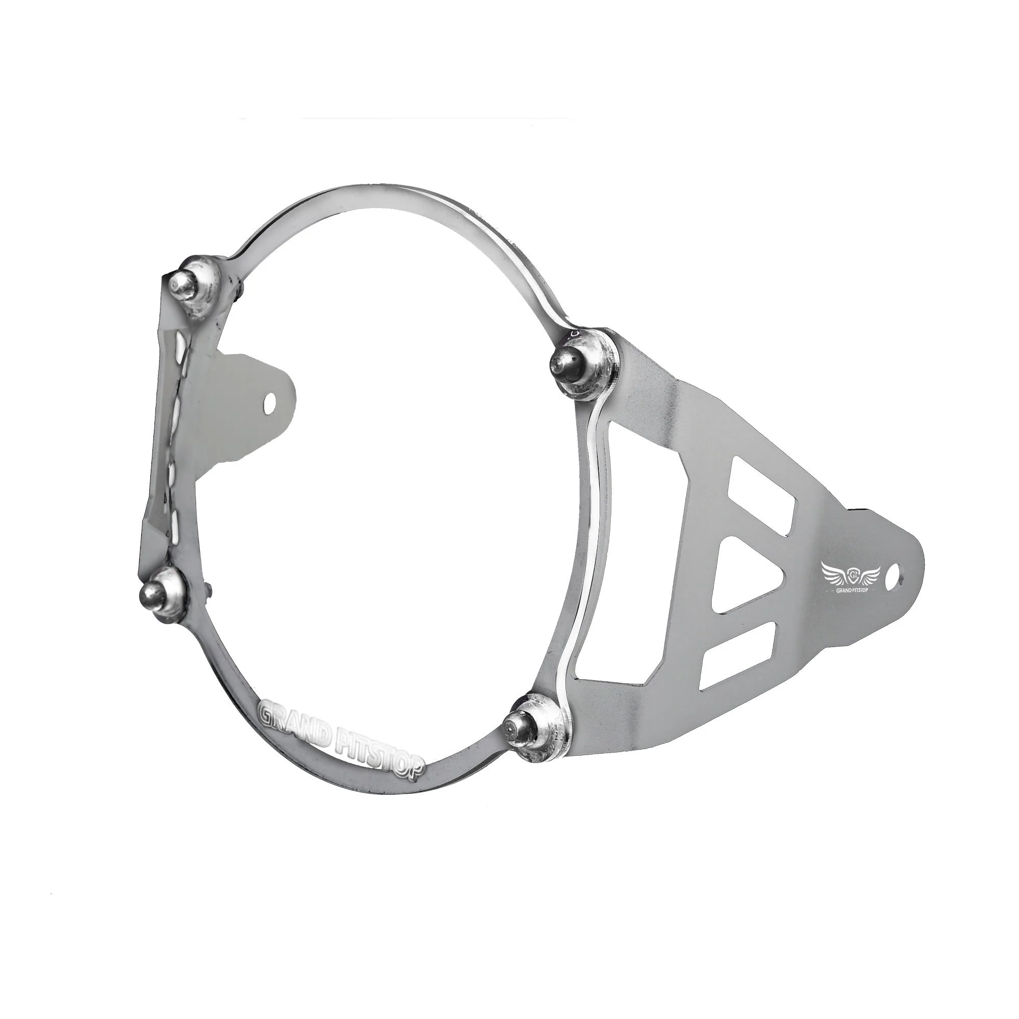 Headlight Guard for Royal Enfield Himalayan BS4-BS6 Model (2019-21) - Silver - Image 7