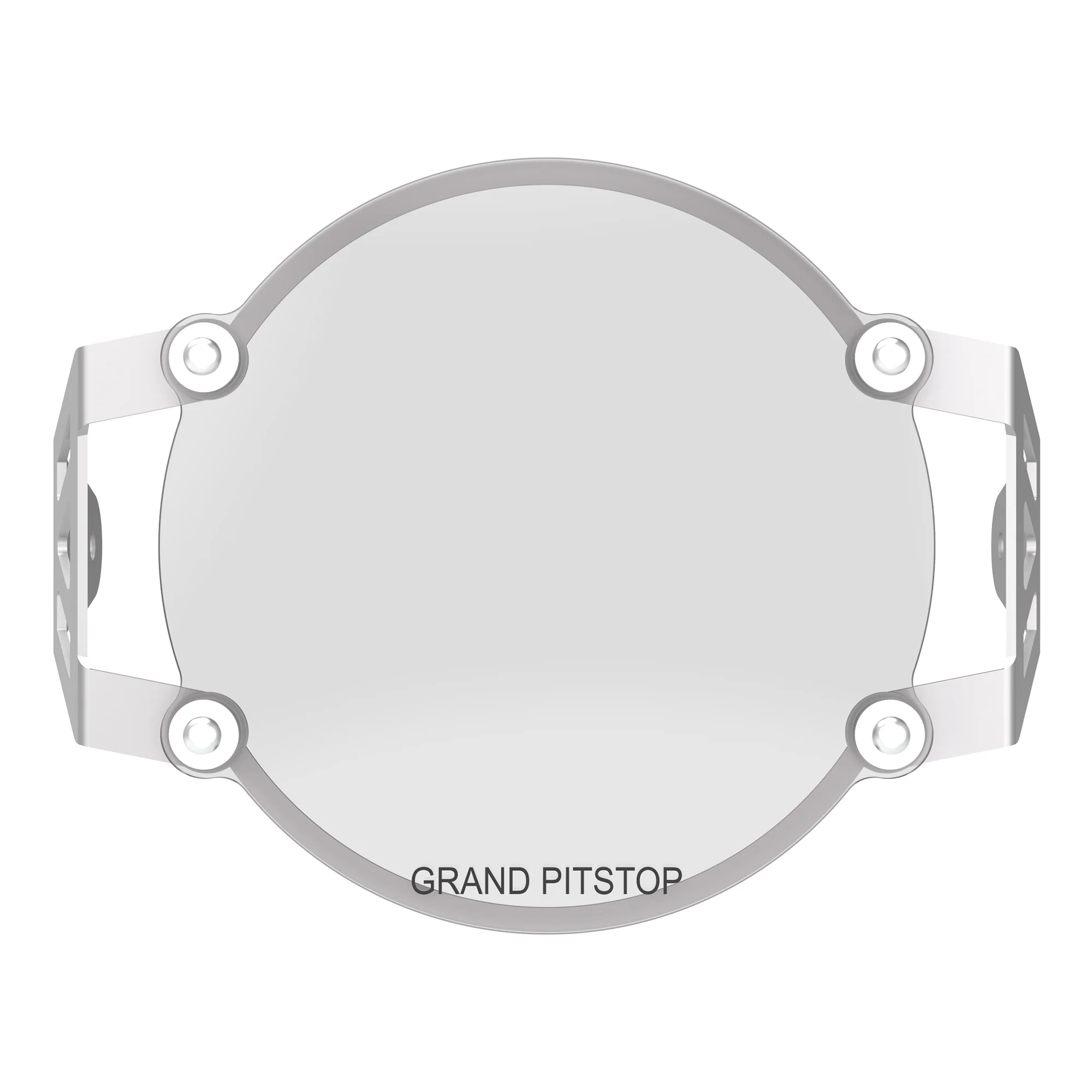 Headlight Guard for Royal Enfield Continental GT - Silver - Image 2