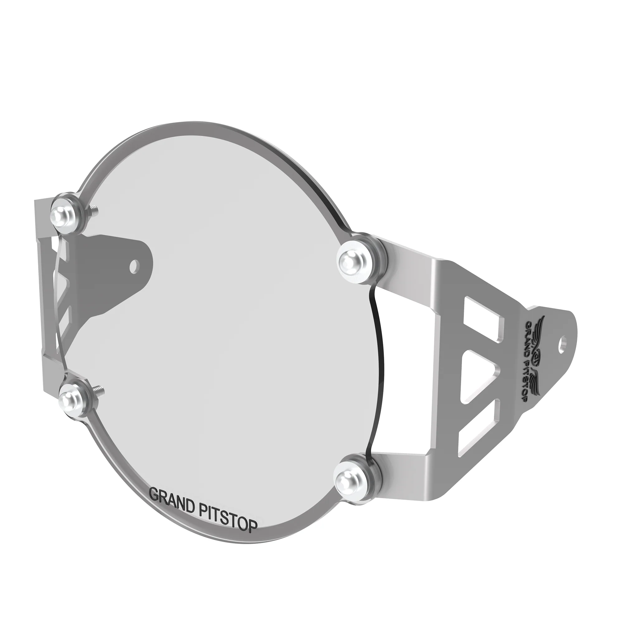 Headlight Guard for Royal Enfield Continental GT - Silver - Image 4