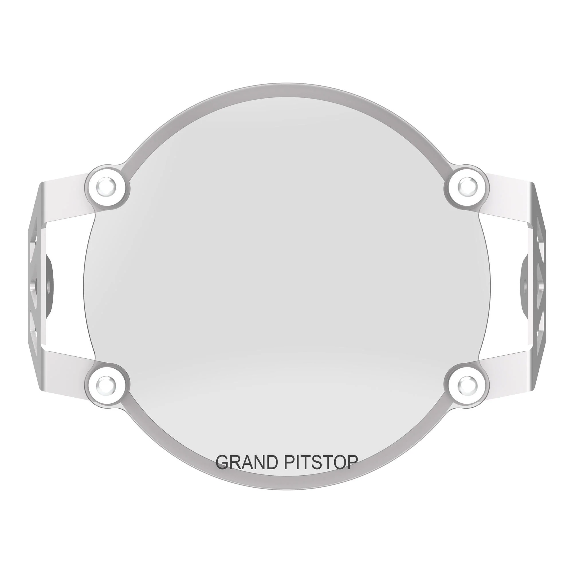 Headlight Guard for Royal Enfield Interceptor - Silver - Image 2