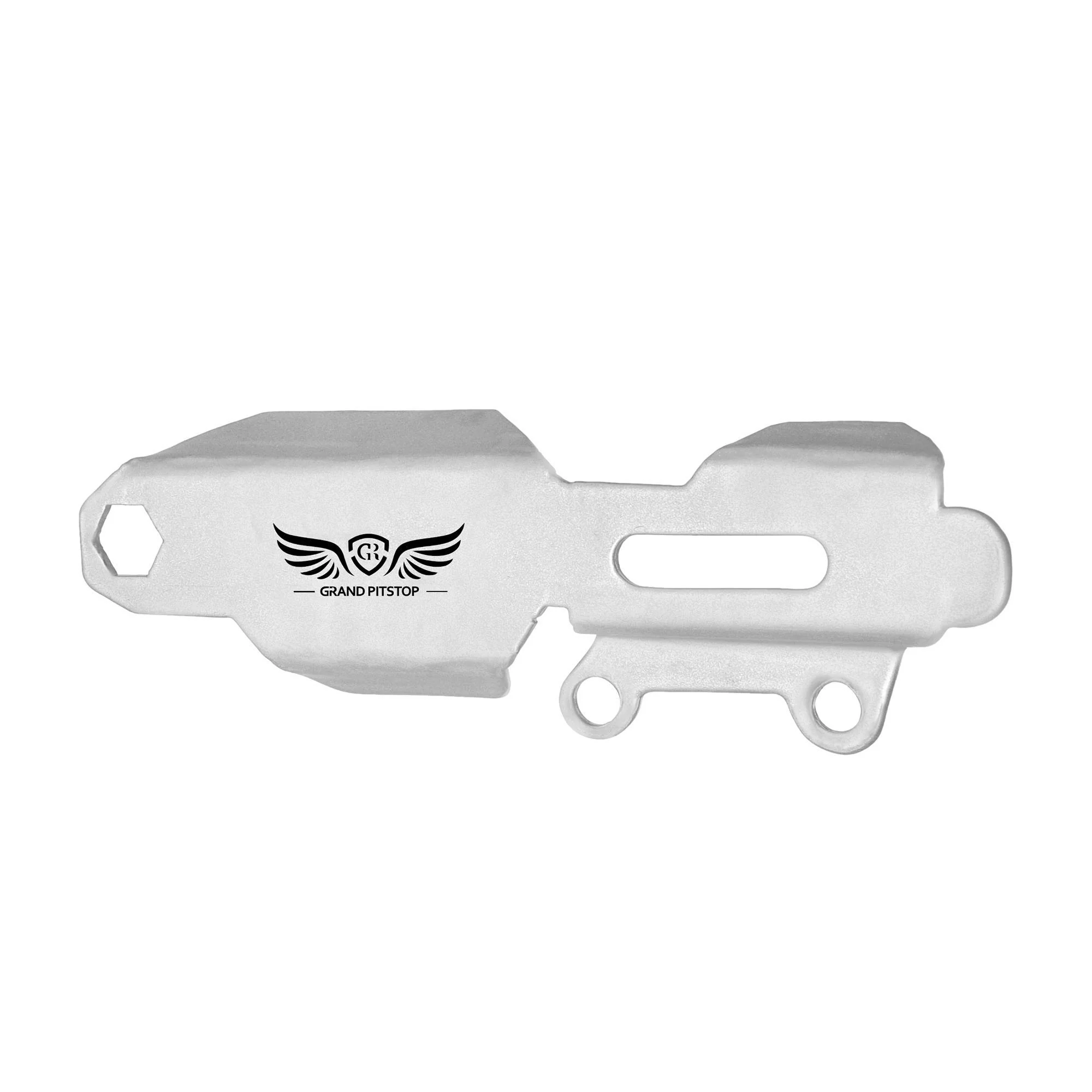Master Cylinder Protector for Royal Enfield Continental GT - Silver - Image 3