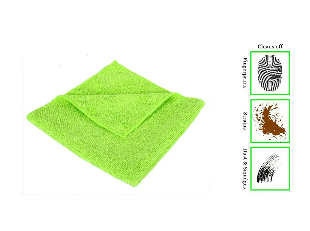 Microfiber Cleaning Cloth for Bike & Car (30 cm X 70 cm) - Pack of 4 - Image 5