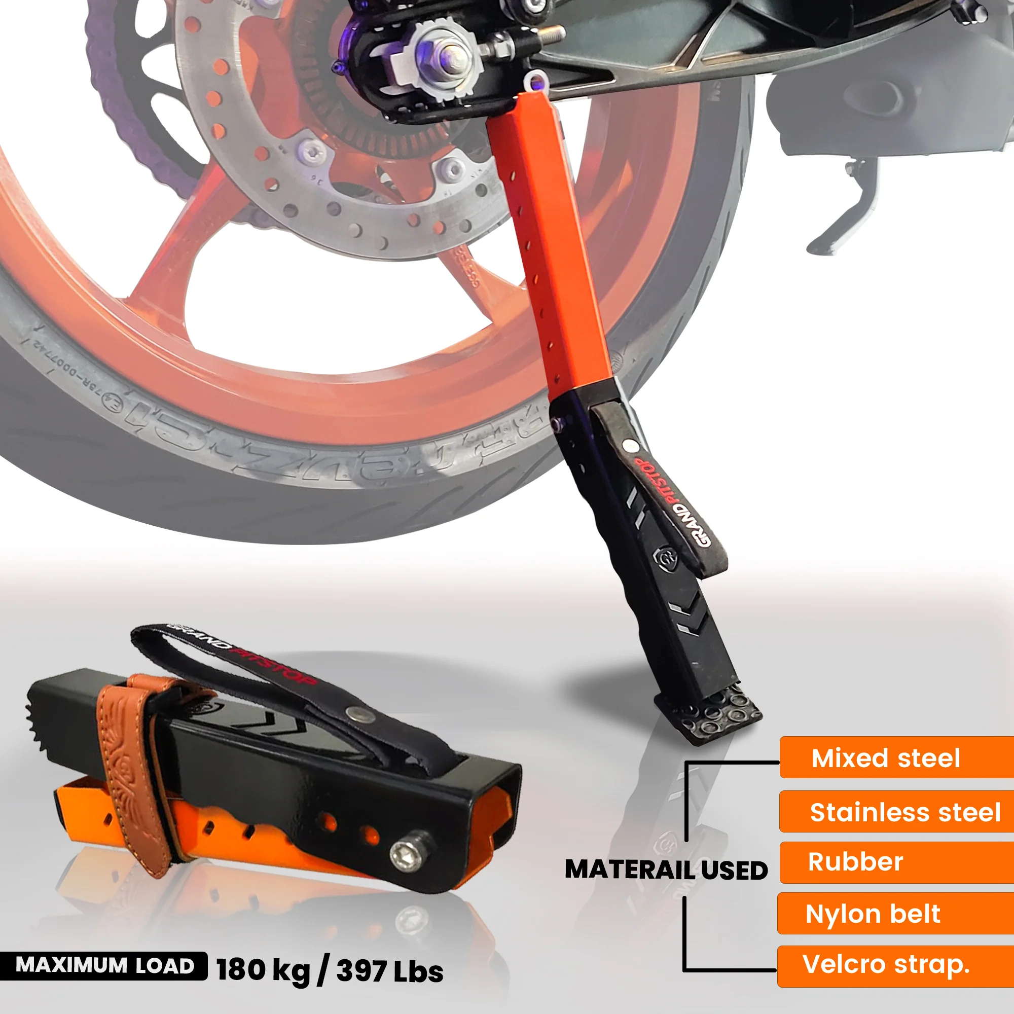 Moto Jack For Bike (Bike Wt upto : 180 kg) - Image 4