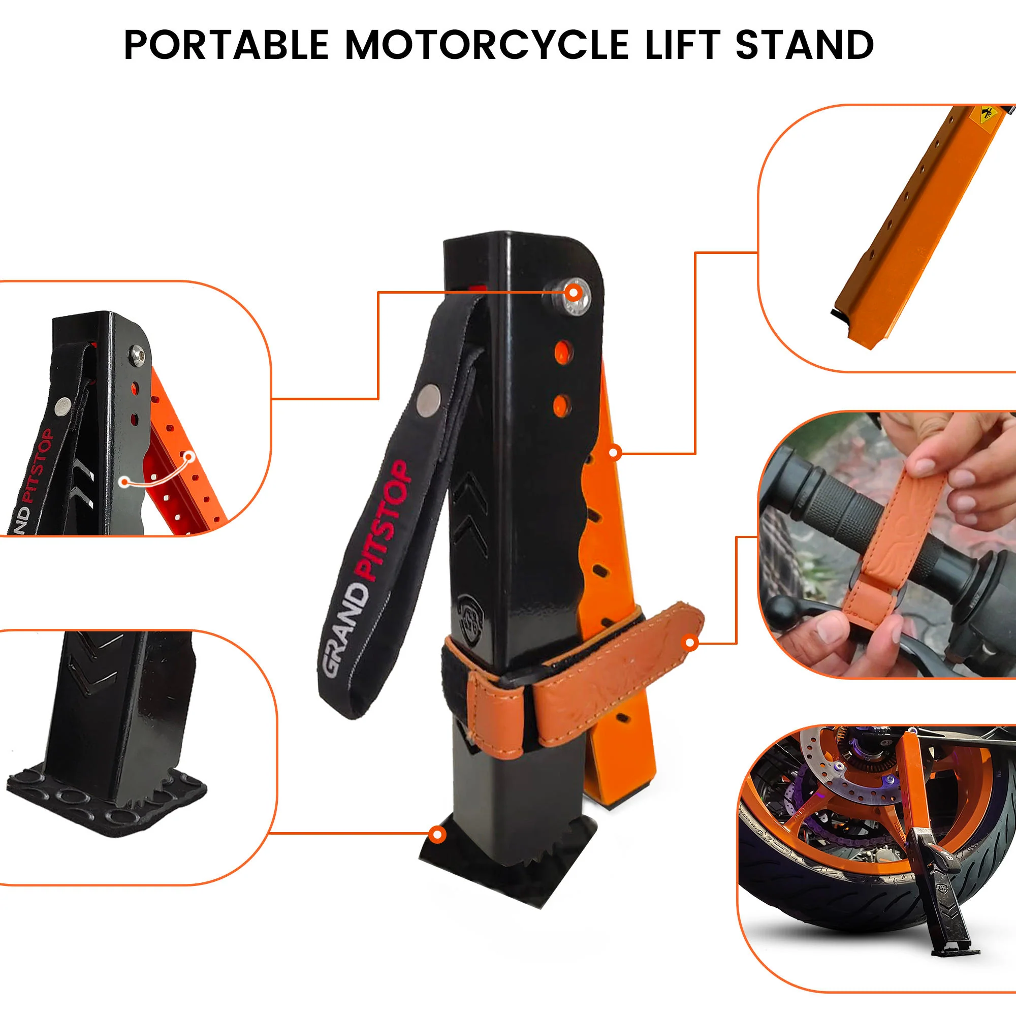Moto Jack For Bike (Bike Wt upto : 180 kg) - Image 6