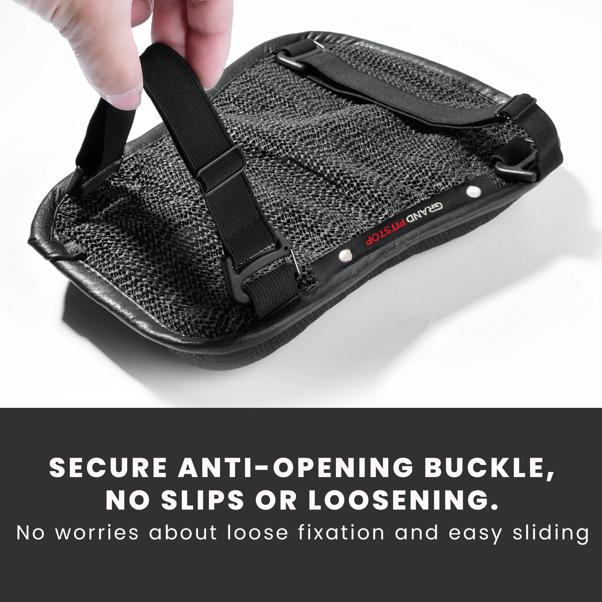 Motorcycle Honeycomb Gel Seat Cushion for Medical, Offices, Home, Motorcycle and Car Lumbar Support - Universal Fit & Breathable Design - Image 7