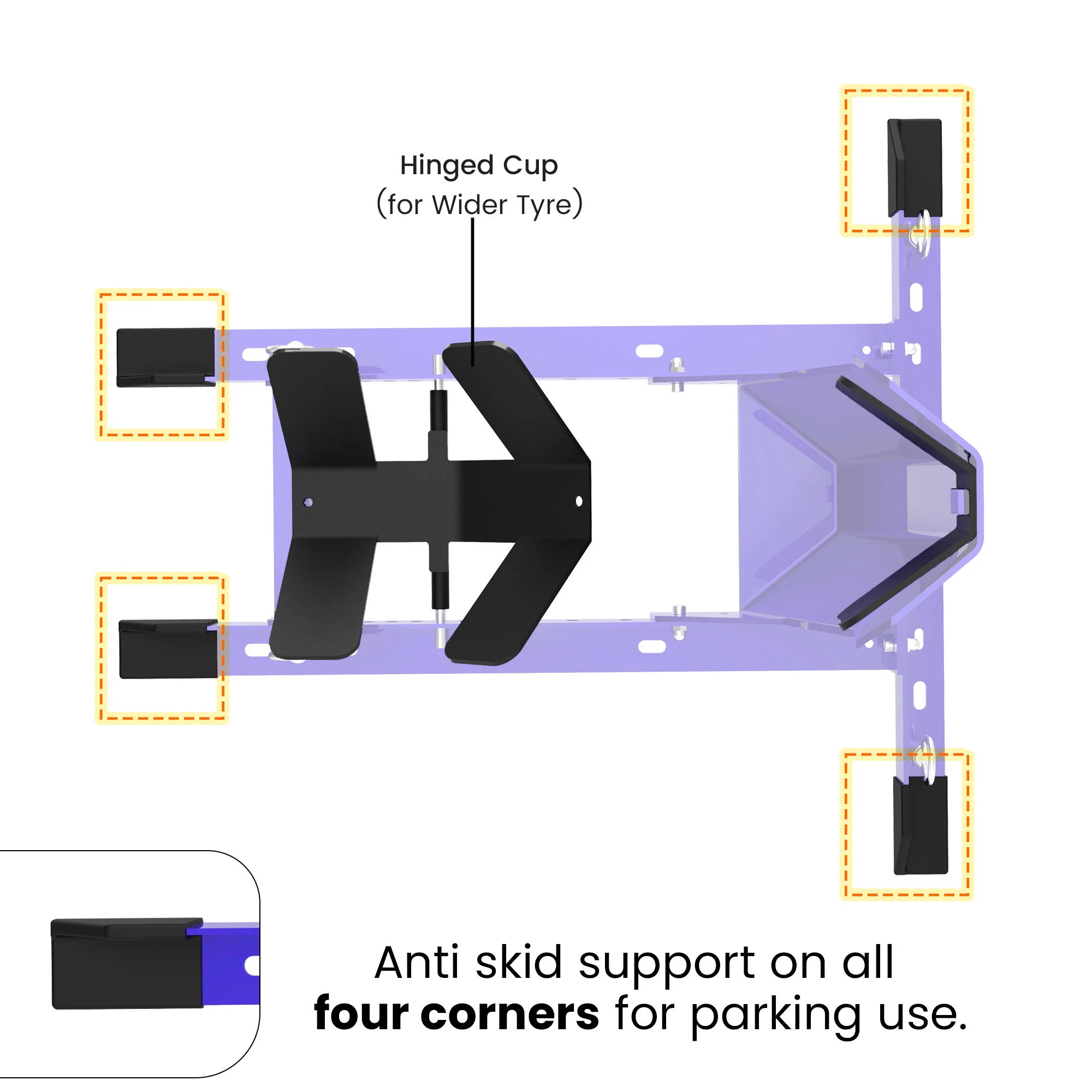 Universal Parking Stand for Sports Bike - Image 6