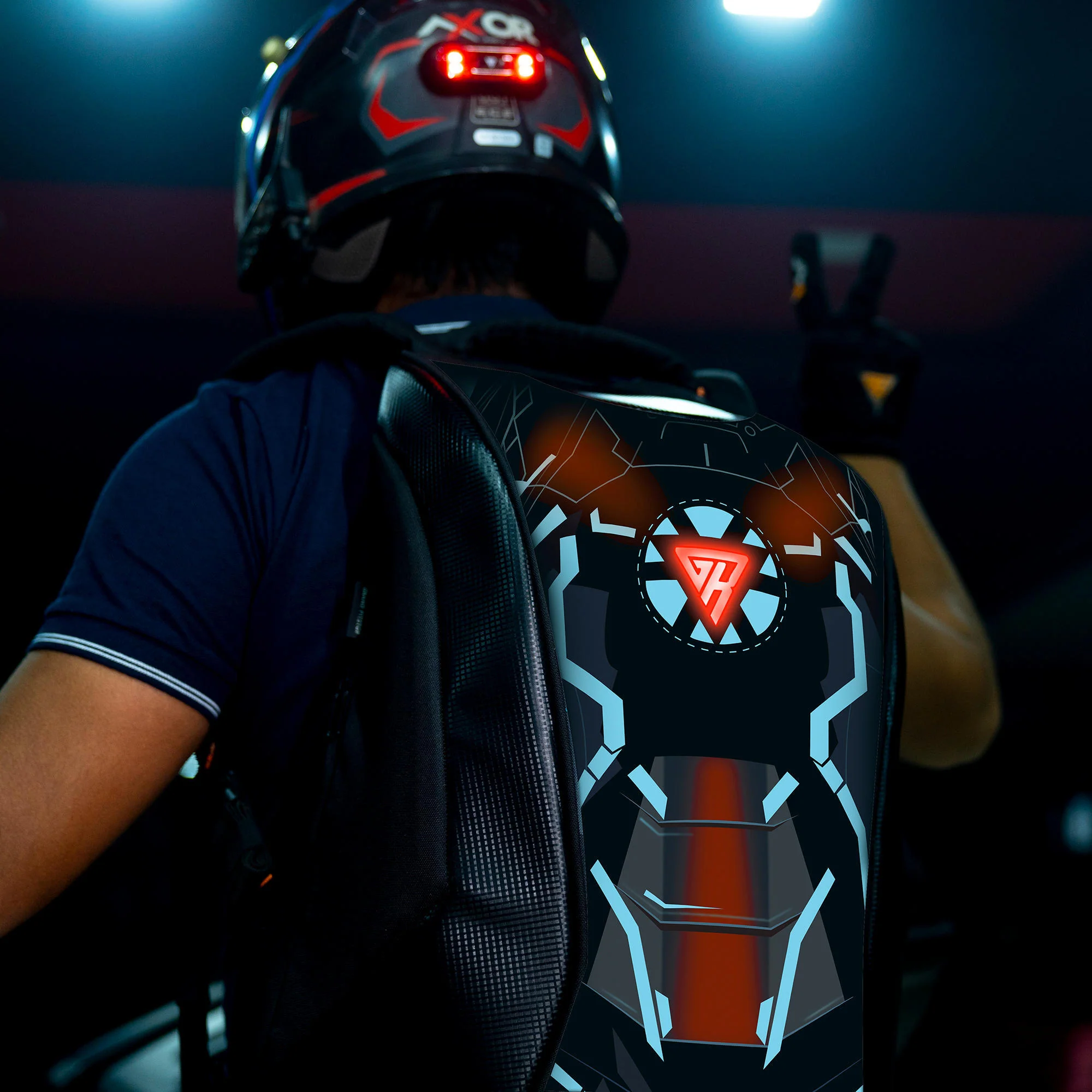 Night Wing Anti Theft Mark-2 25l Backpack - Image 10