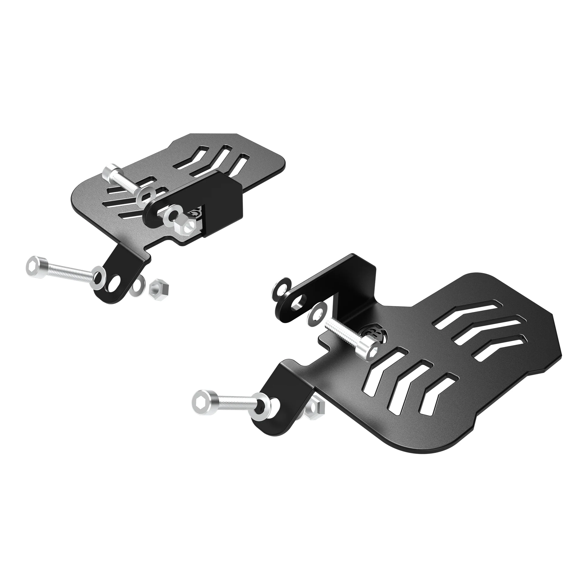 Pillion Footrest (Pair of 2) for Royal Enfield Shotgun - Black - Image 3
