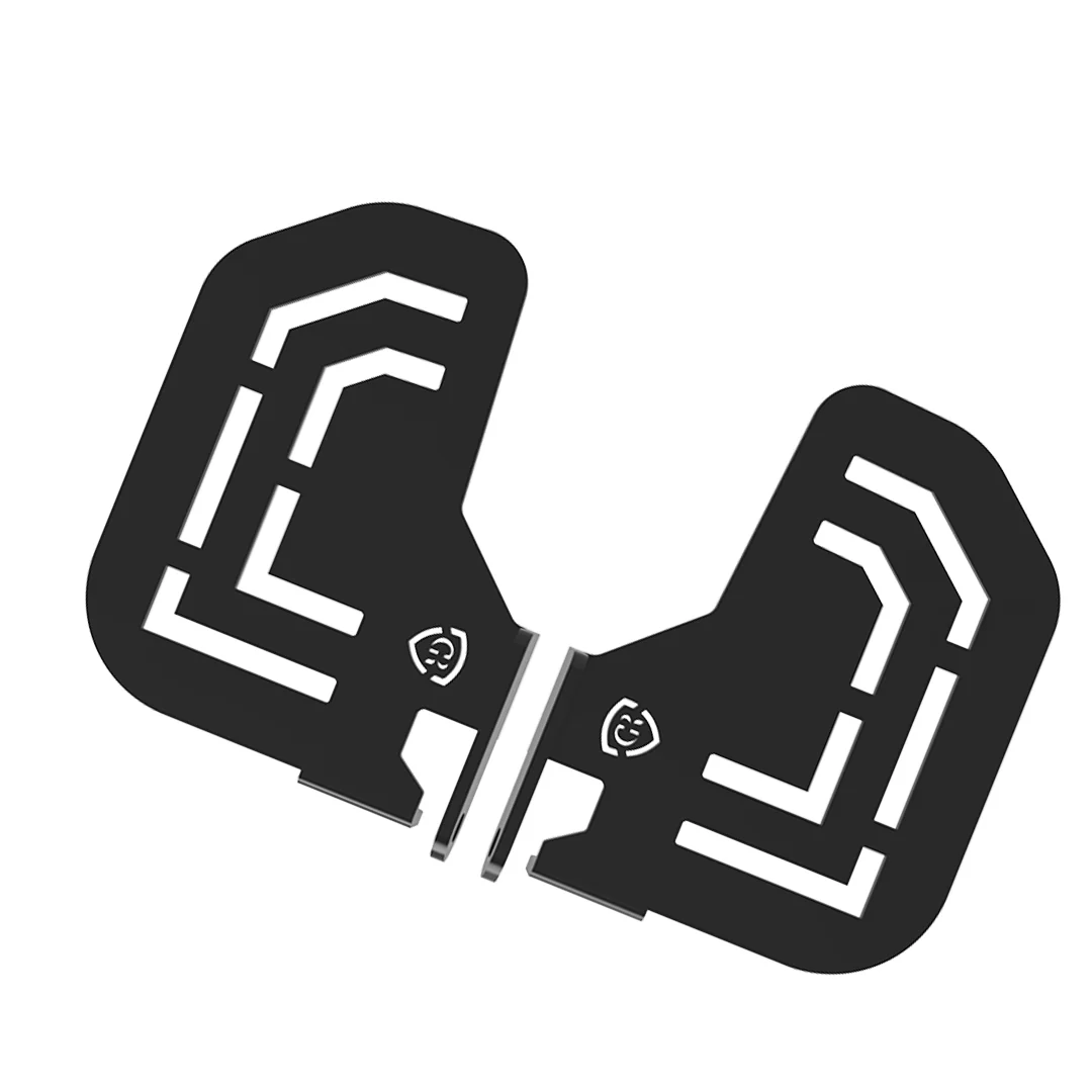 Pillion Footrest (Pair of 2) for Royal Enfield Himalayan 450 - Black - Image 4