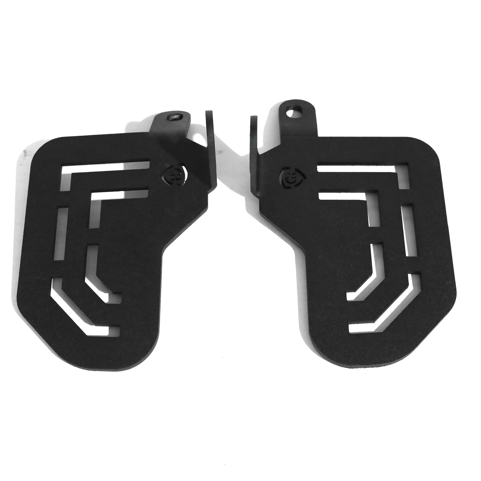 Pillion Footrest (Pair of 2) for Yamaha FZ - Black - Image 3