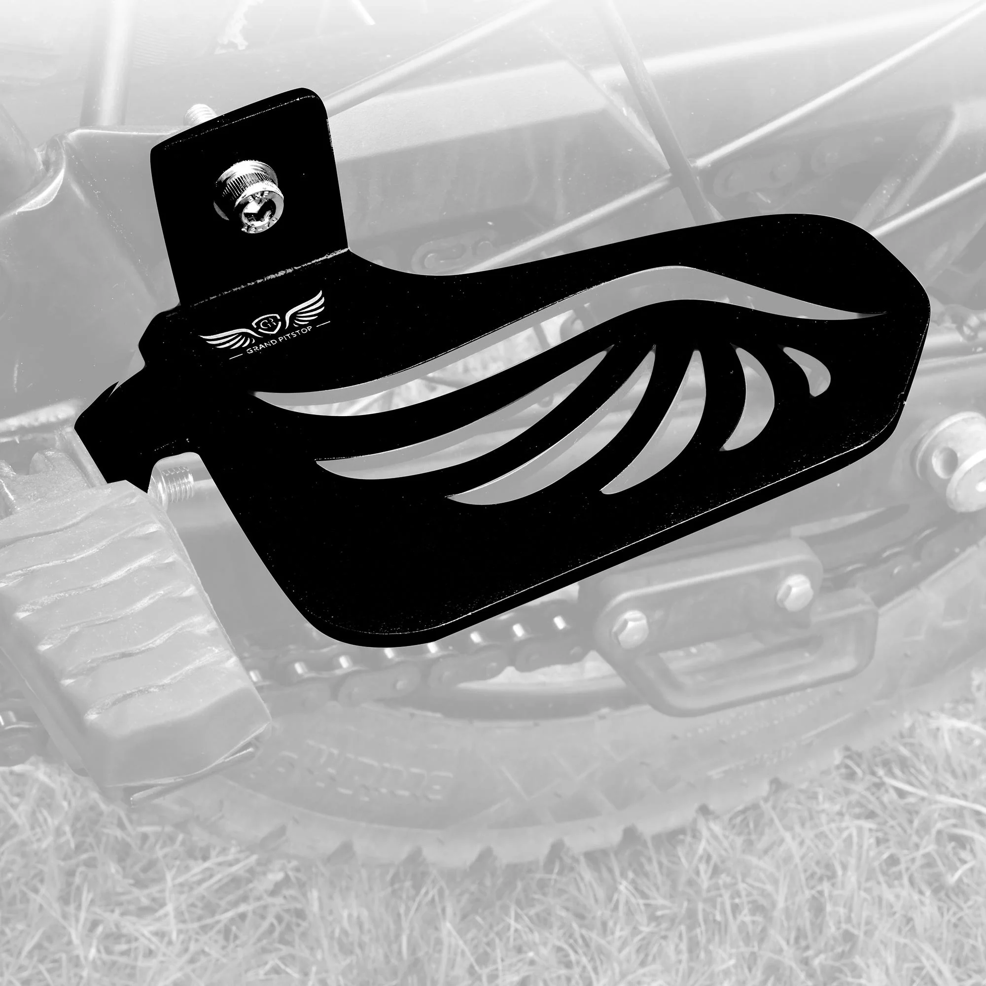 Pillion Footrest (Left) for Royal Enfield Himalayan BS6 Model (2020-21) - Black - Image 4