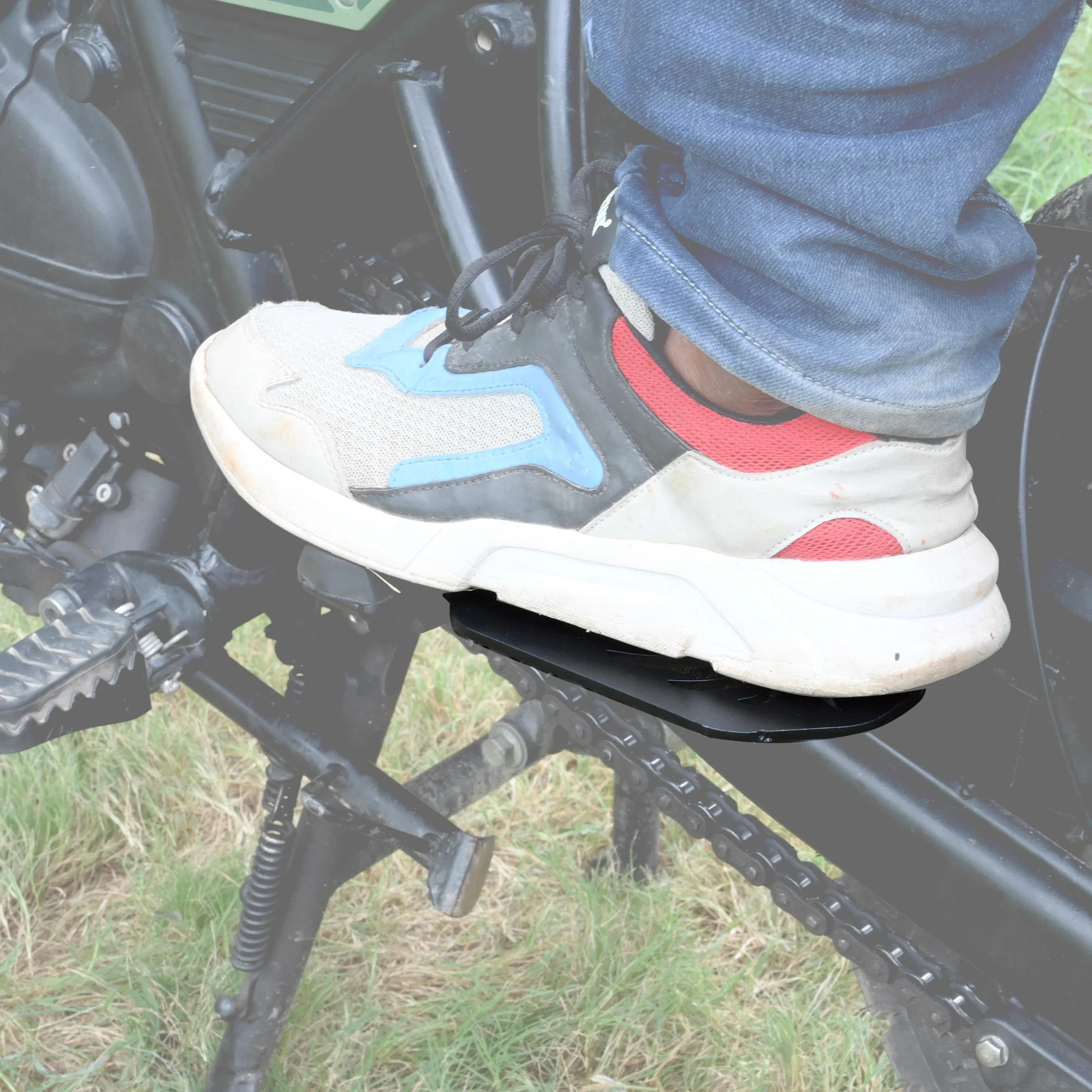 Pillion Footrest (Left) for Royal Enfield Himalayan BS6 Model (2020-21) - Black - Image 6