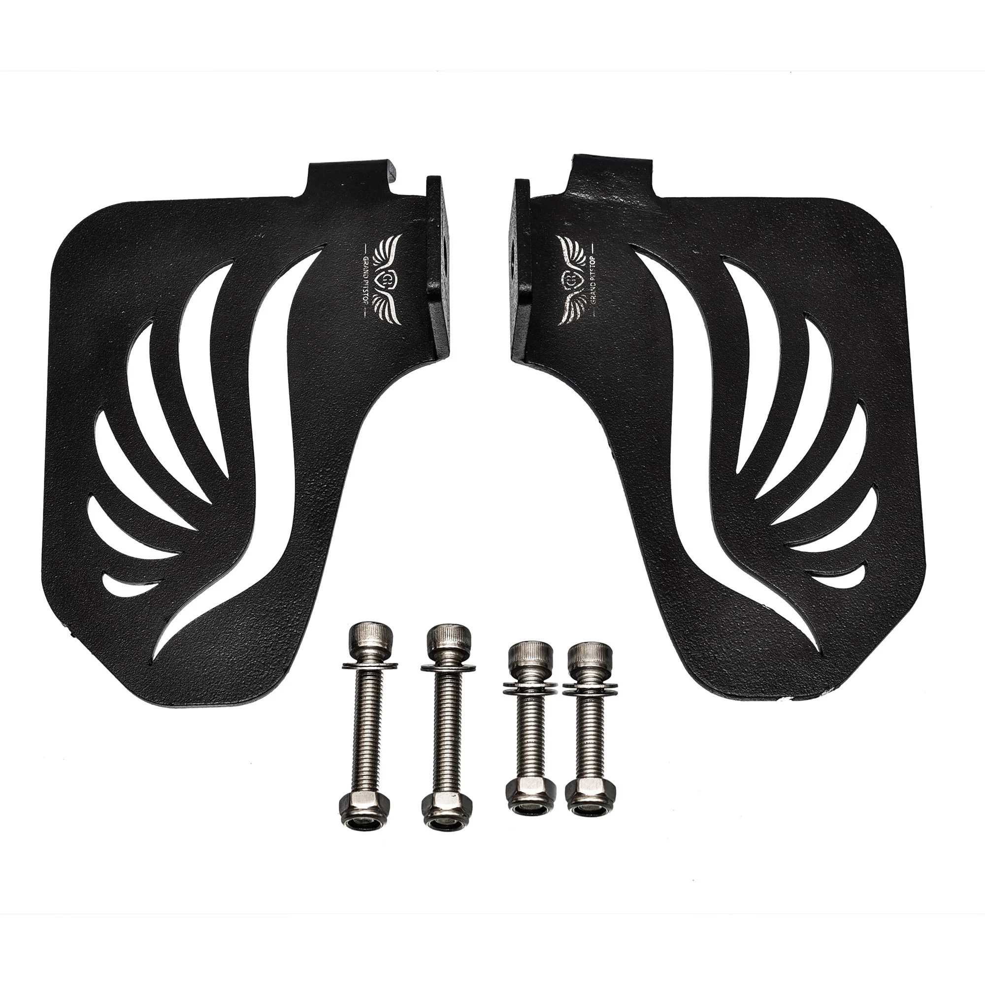 Pillion Footrest (Pair of 2) for Royal Enfield Himalayan BS6 Model (2020-21) - Black - Image 6