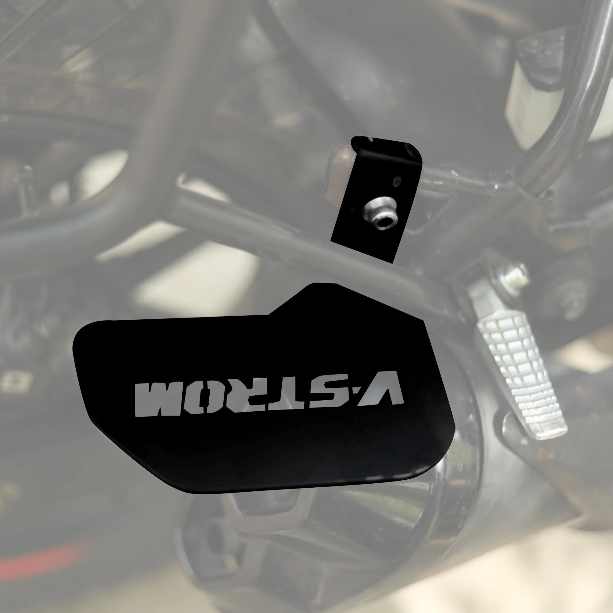 Pillion Footrest (Left) for Suzuki V-Strom - Black - Image 3