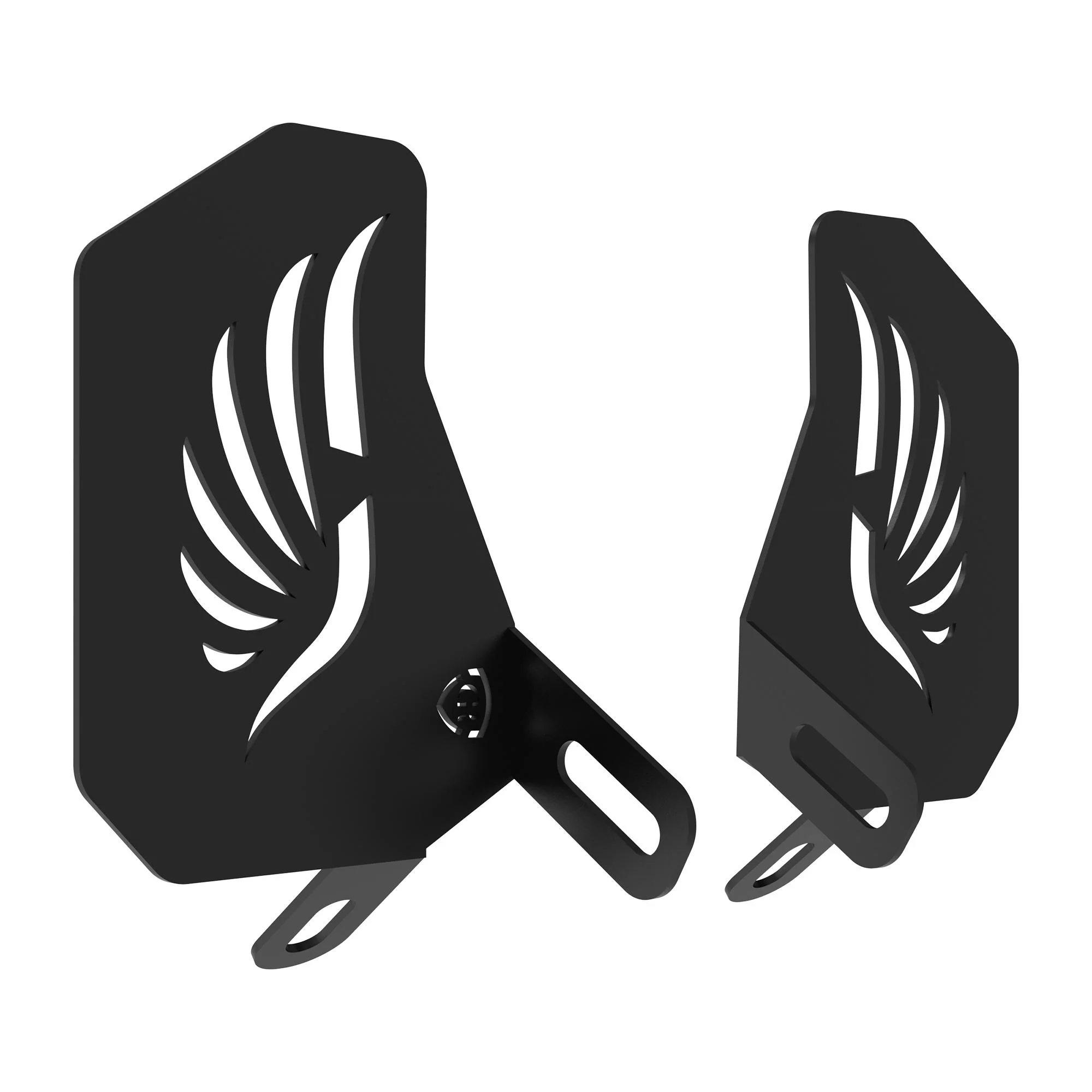 Pillion Footrest (Pair of 2) for Royal Enfield Hunter - Black - Image 3