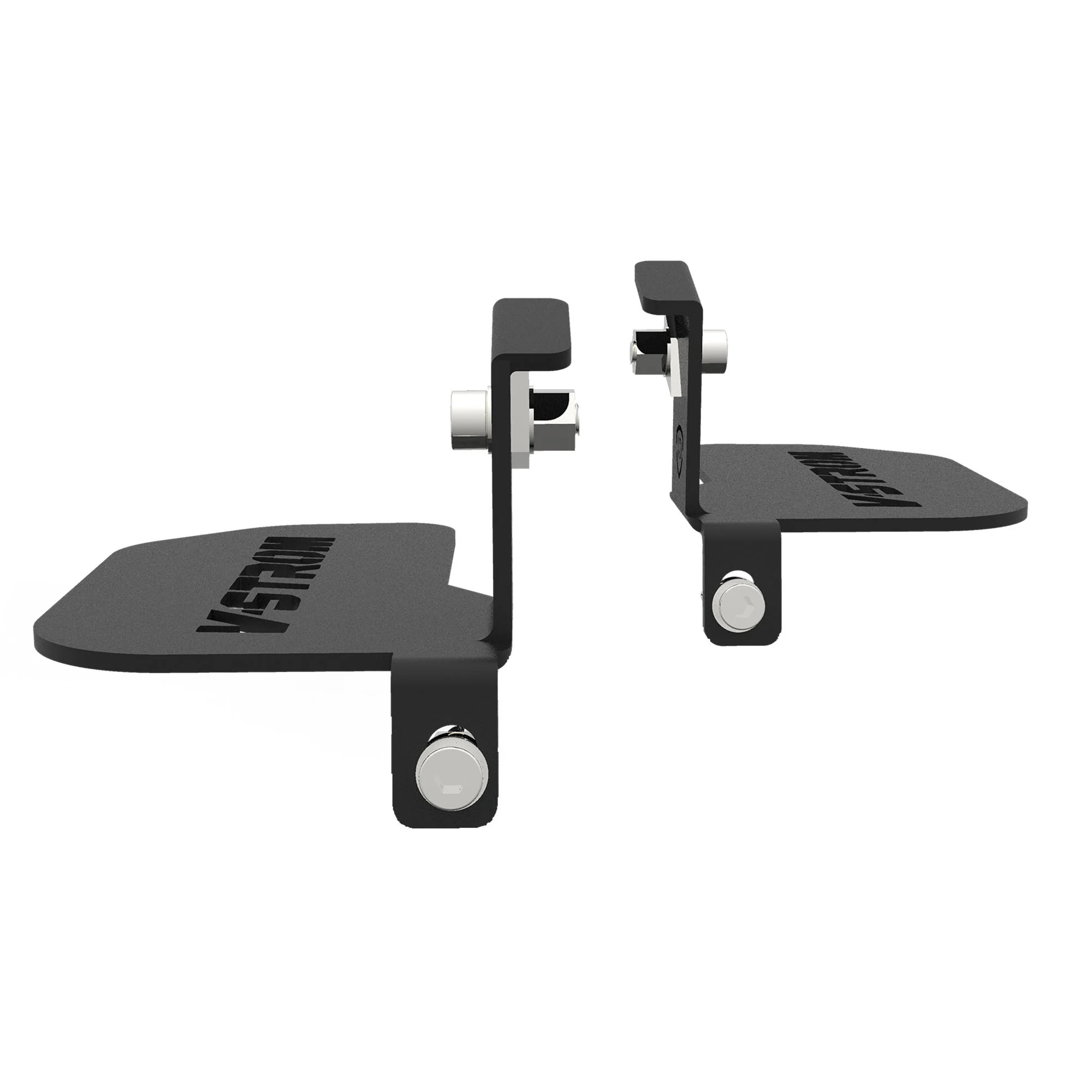Pillion Footrest (Pair of 2) for Suzuki V-Strom - Black - Image 4