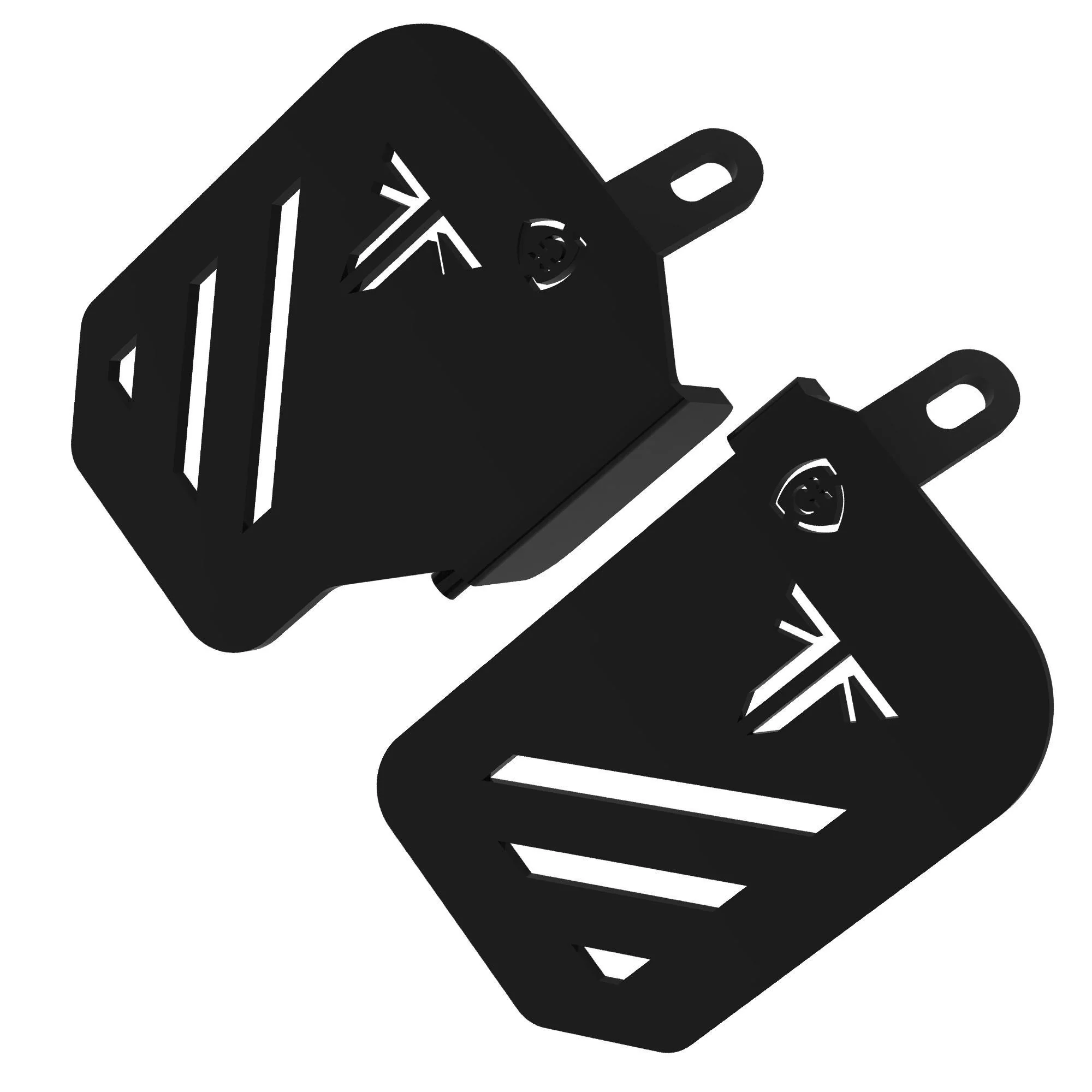 Pillion Footrest (Pair of 2) for Triumph Speed 400 - Black - Image 3
