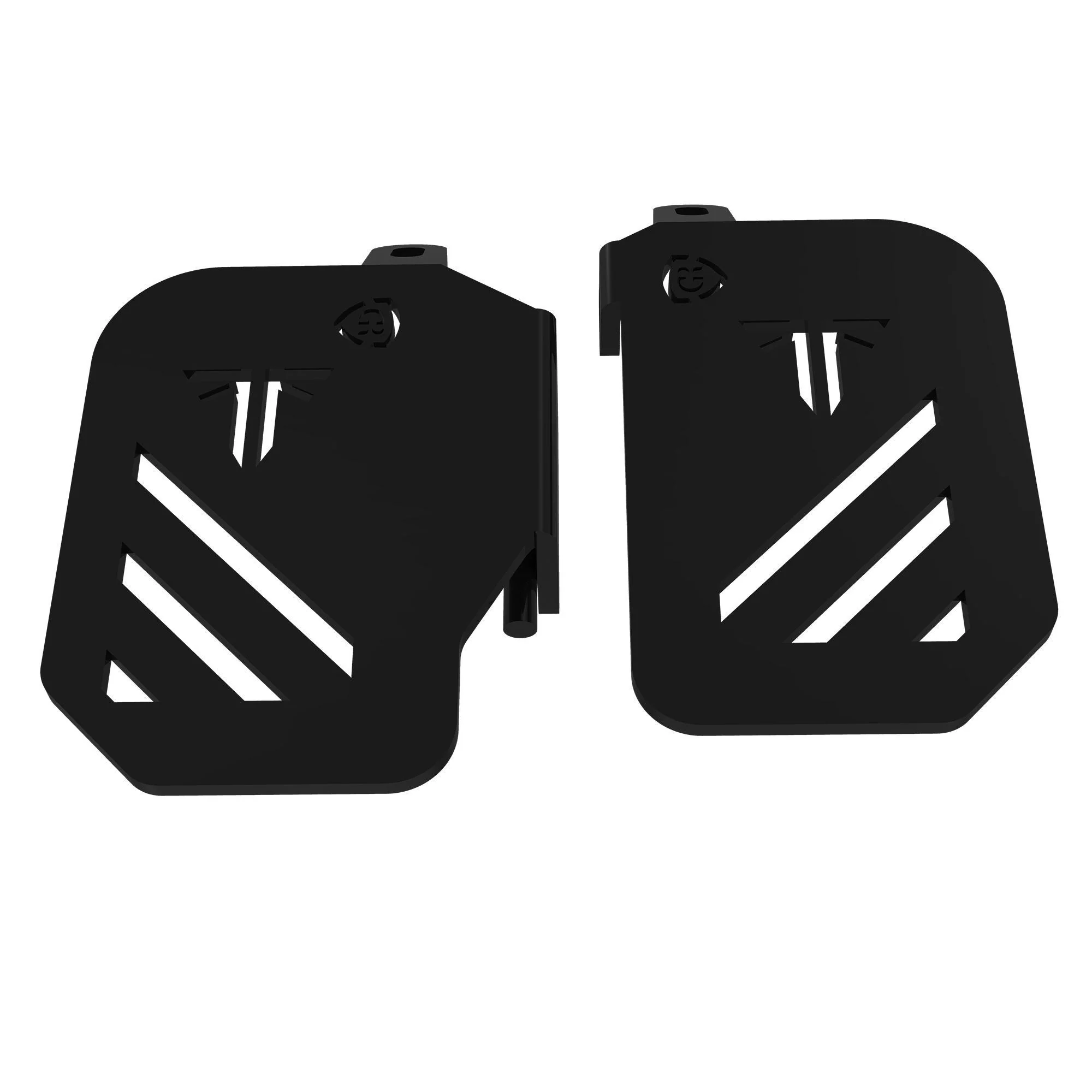 Pillion Footrest (Pair of 2) for Triumph Speed 400 - Black - Image 4