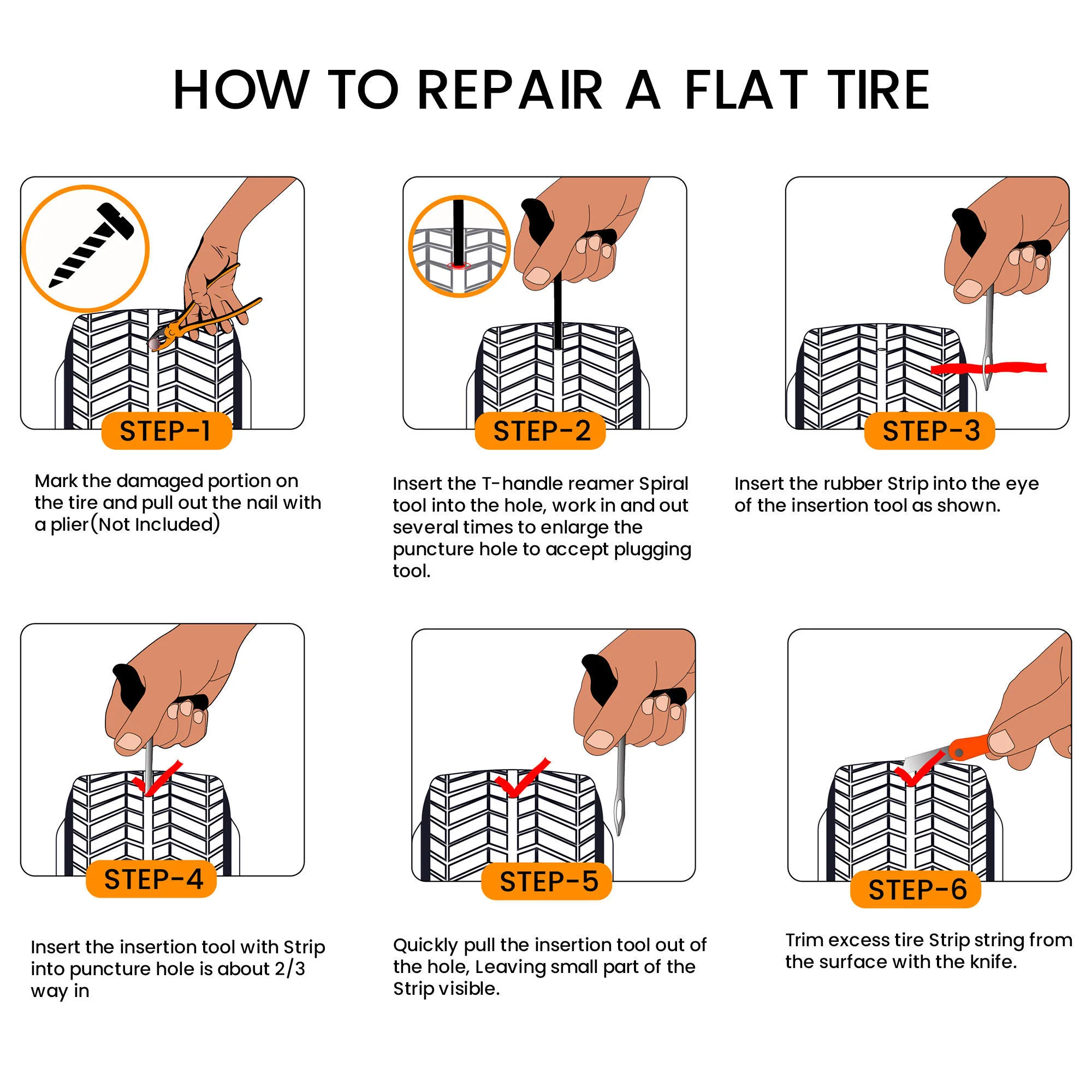 Puncture Repair Kit With 30 Strips - Image 5