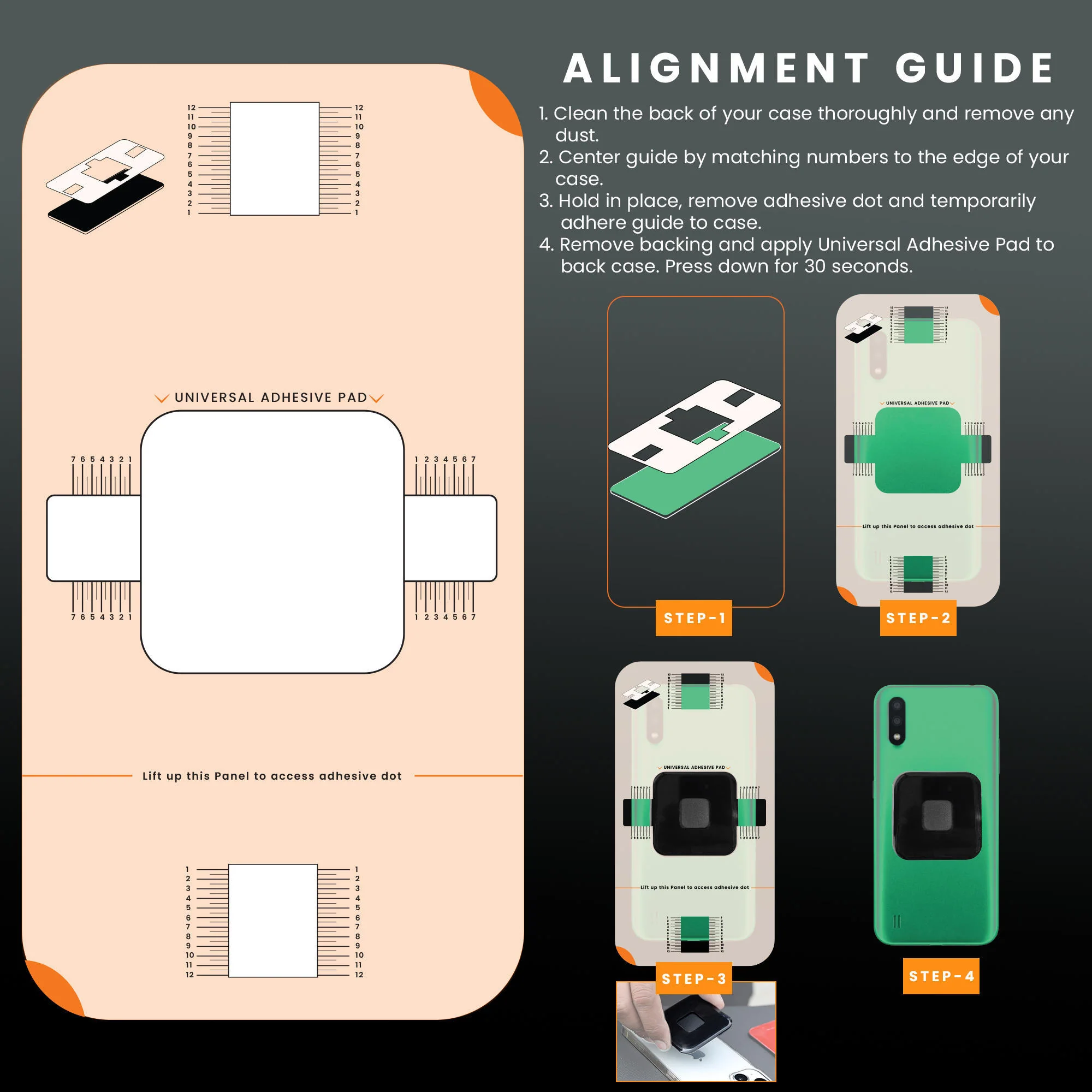 Quick Lock GEN-1 with in-built MAGNETIC LOCK Technology Mobile Holder For Bike Handlebar - Image 3