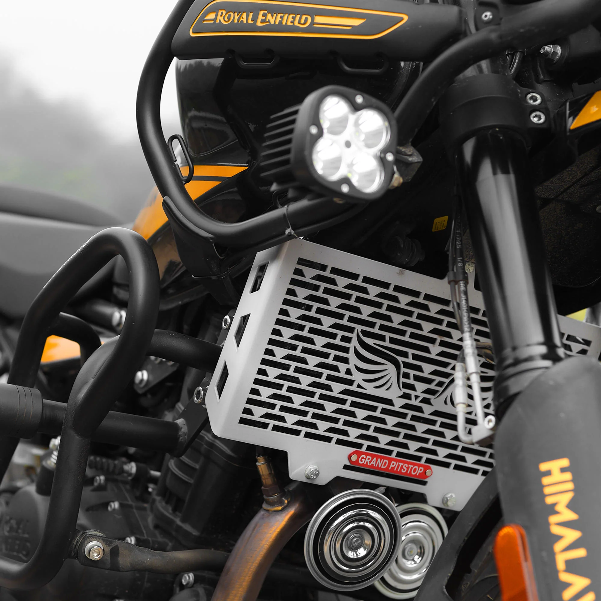 Radiator Grill for Royal Enfield Himalayan 450 - Silver - Image 6