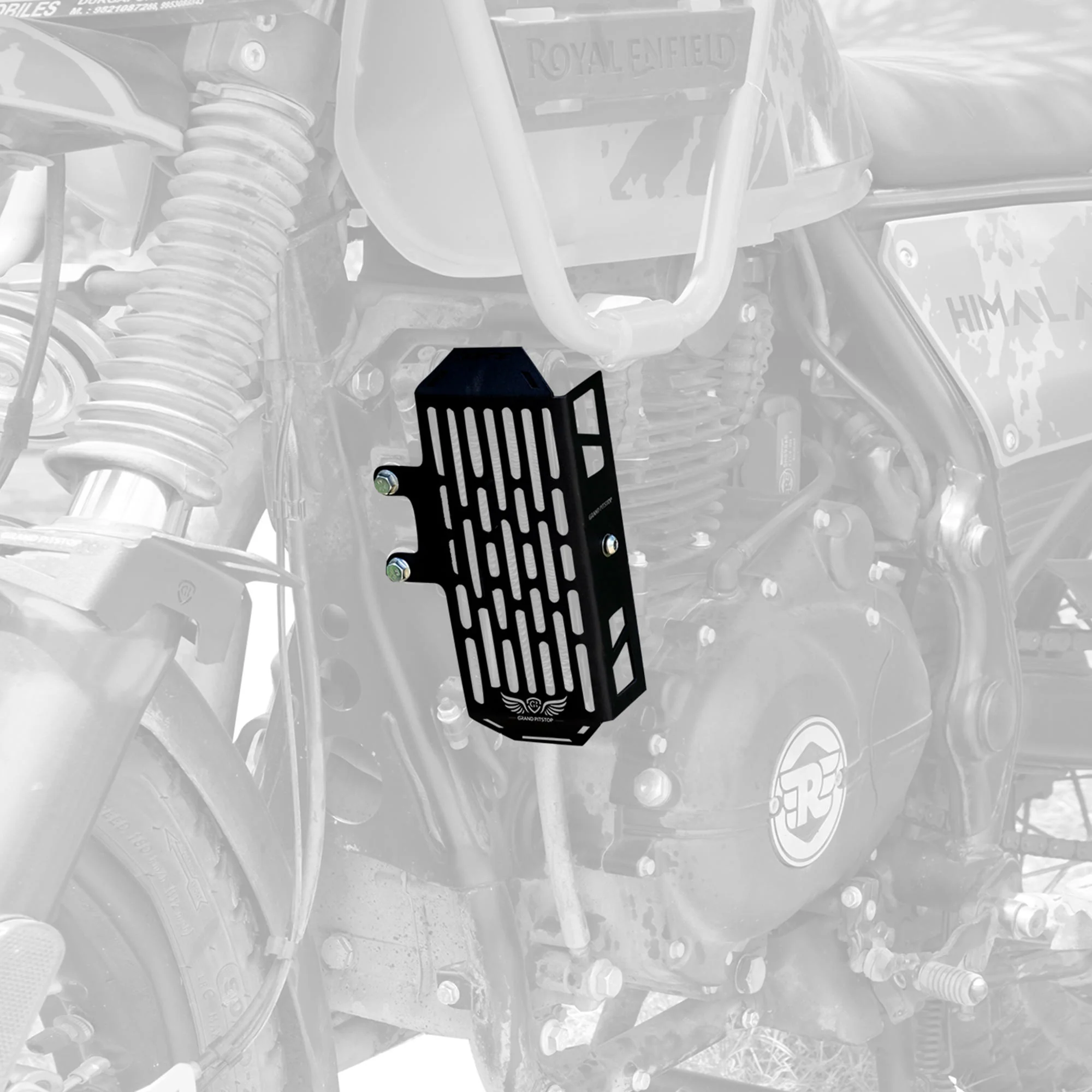 Radiator Grill for Royal Enfield Himalayan BS6 Model (2020-21) - Black - Image 3