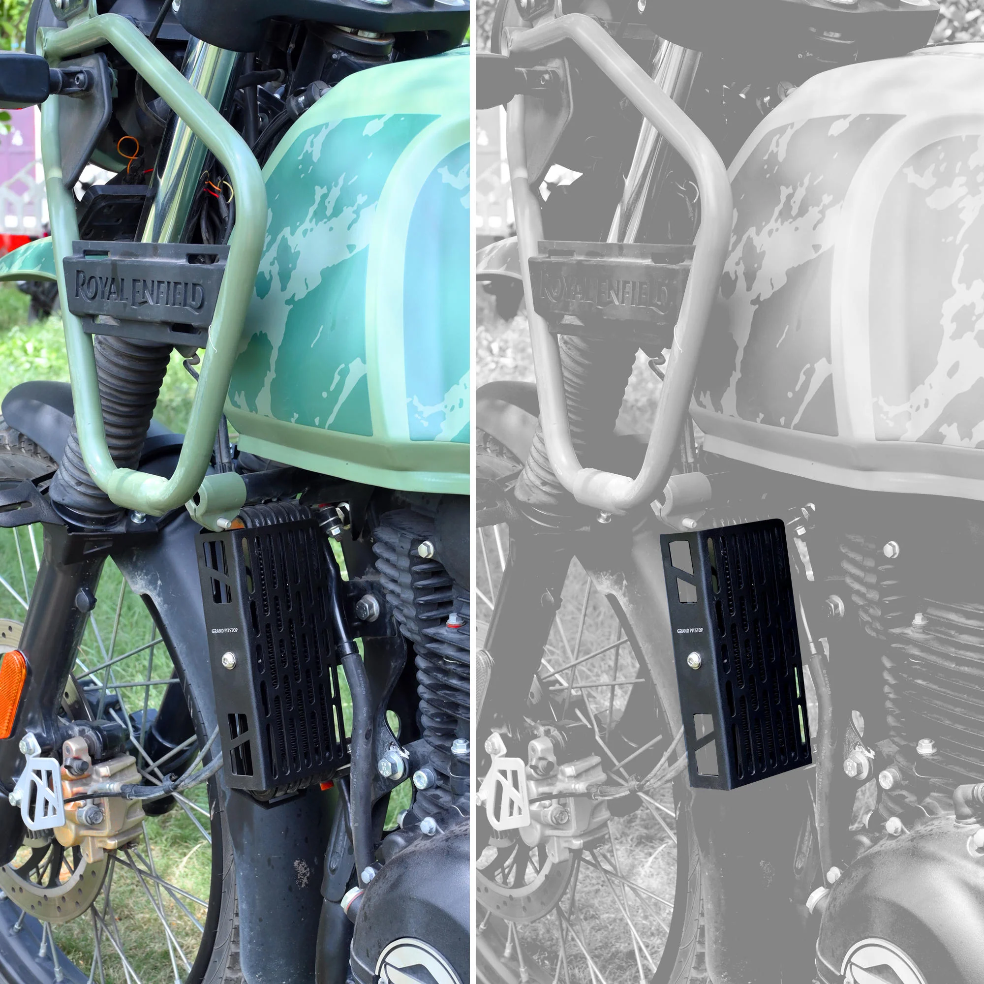 Radiator Grill for Royal Enfield Himalayan BS6 Model (2020-21) - Black - Image 9