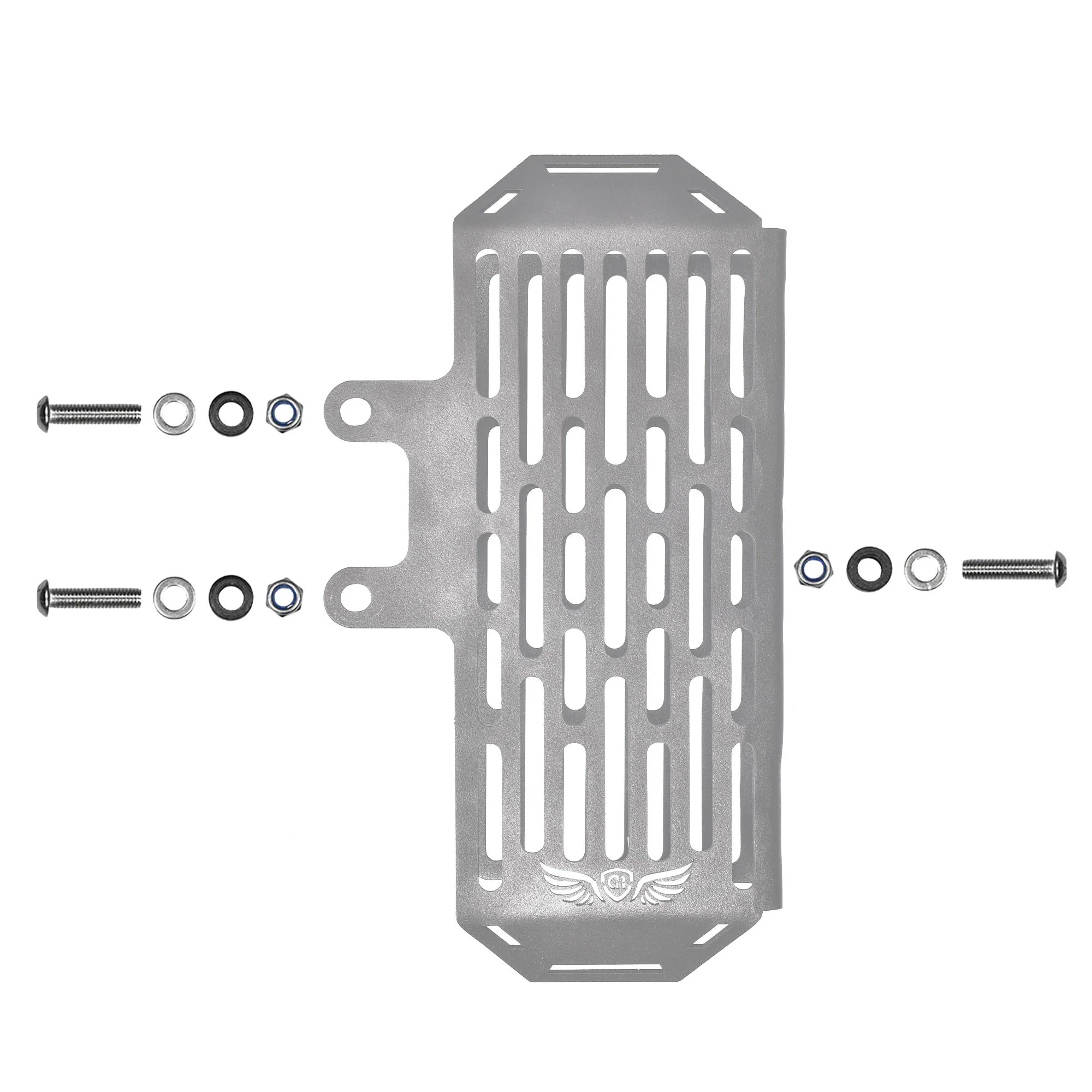 Radiator Grill for Royal Enfield Himalayan BS6 Model (2020-21) - Silver - Image 6
