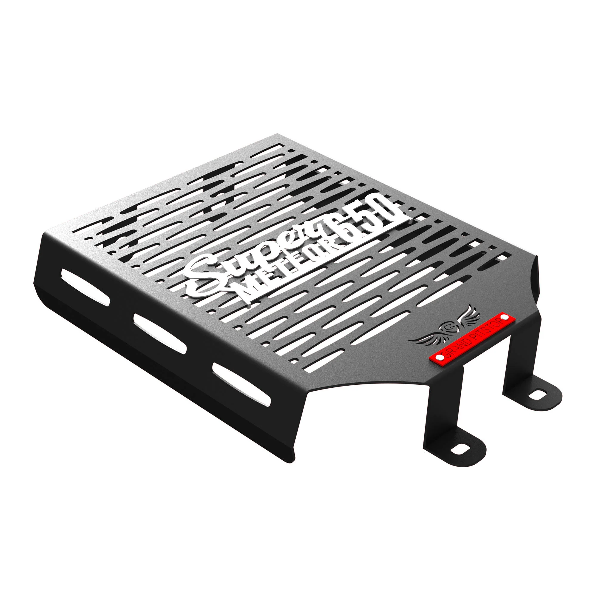 Radiator Grill for Royal Enfield Super Meteor 650 - Silver - Image 4