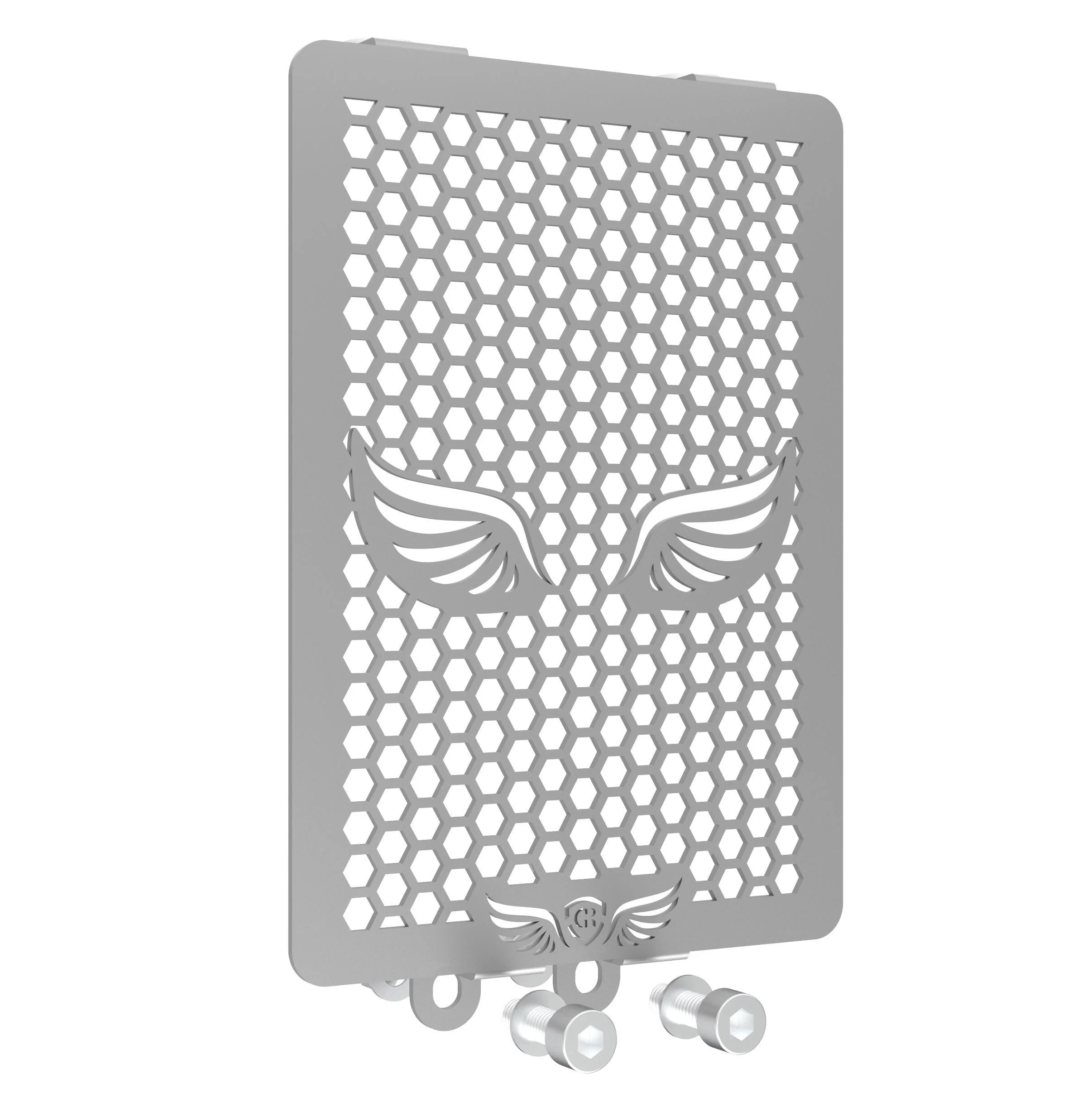 Radiator Grill for Royal Enfield Interceptor - Silver - Image 3