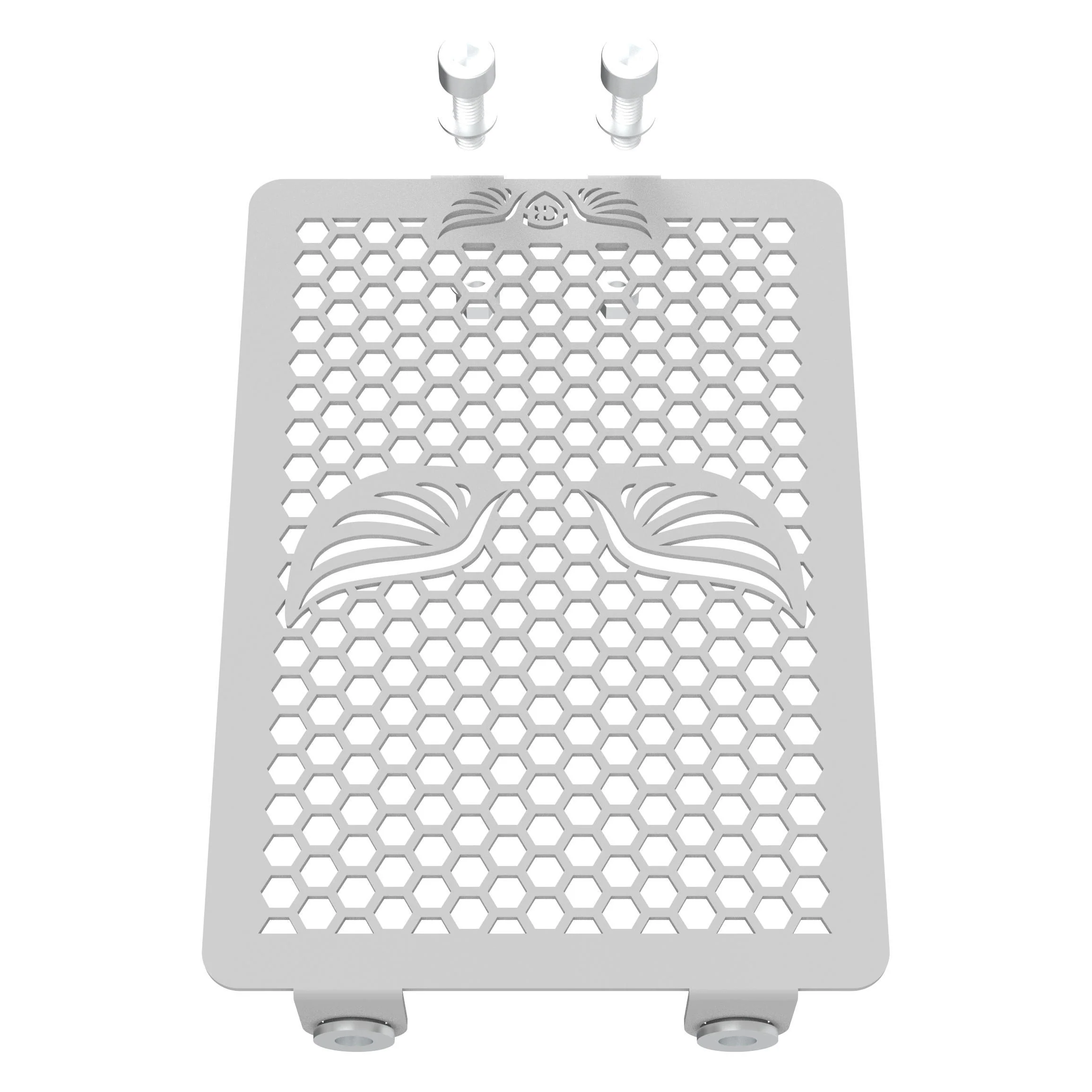 Radiator Grill for Royal Enfield Interceptor - Silver - Image 7