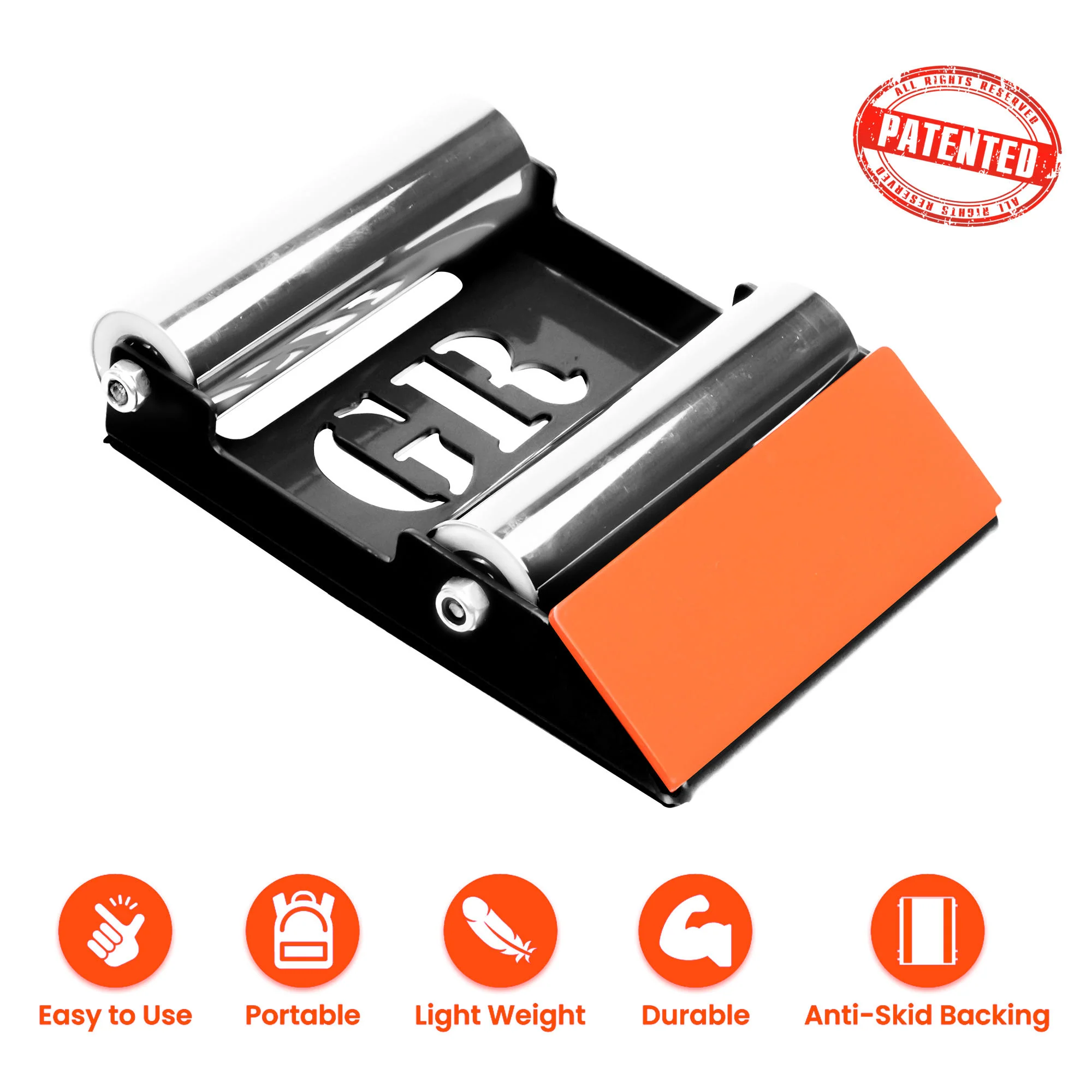 Ramp GRoller - Paddock Stand Replacement (Bike wt. 220 kg) - Orange - Image 3