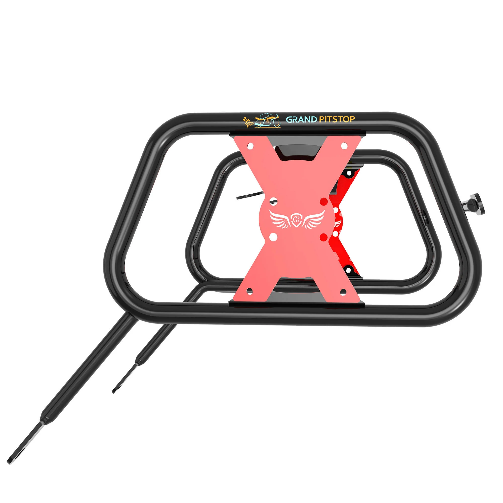Saddle Stay for BMW G 310 GS - Black & Red - Image 6