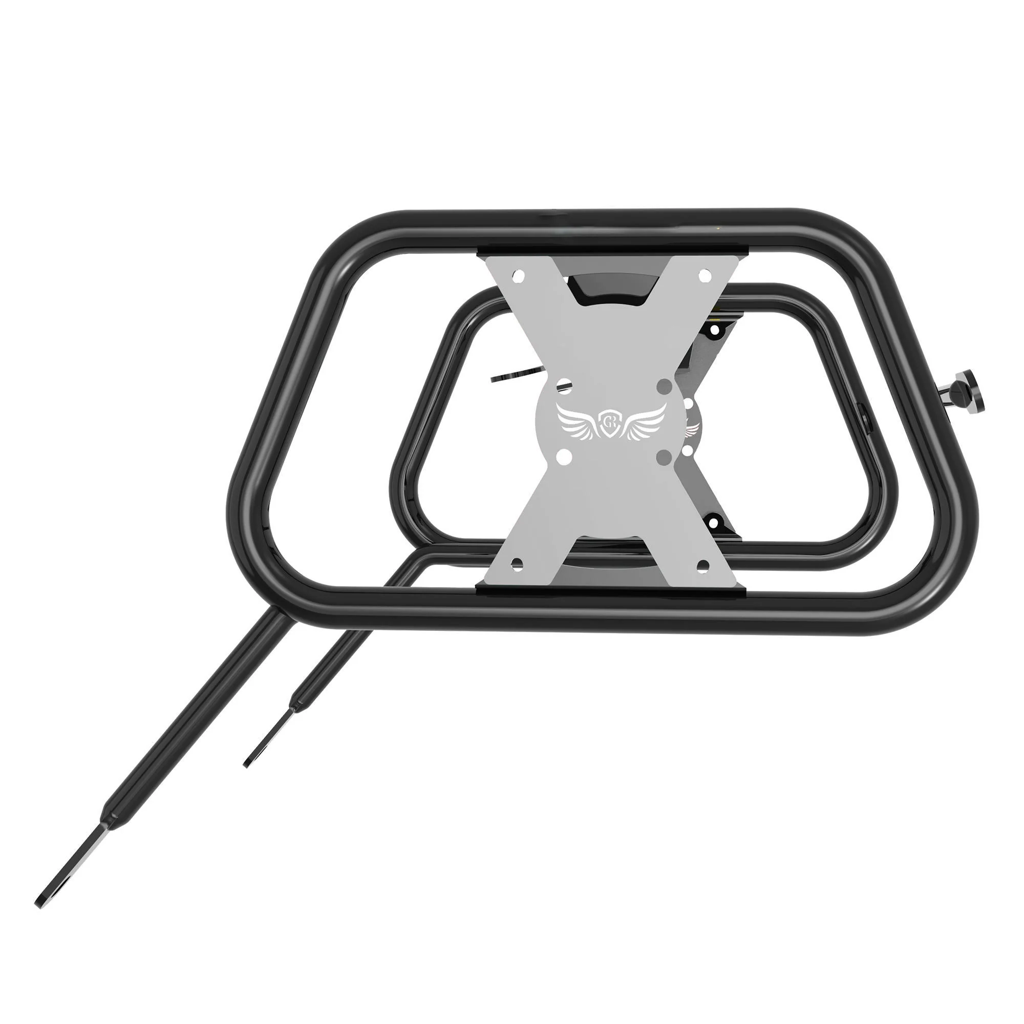 Saddle Stay for BMW G 310 GS - Black & Silver - Image 4