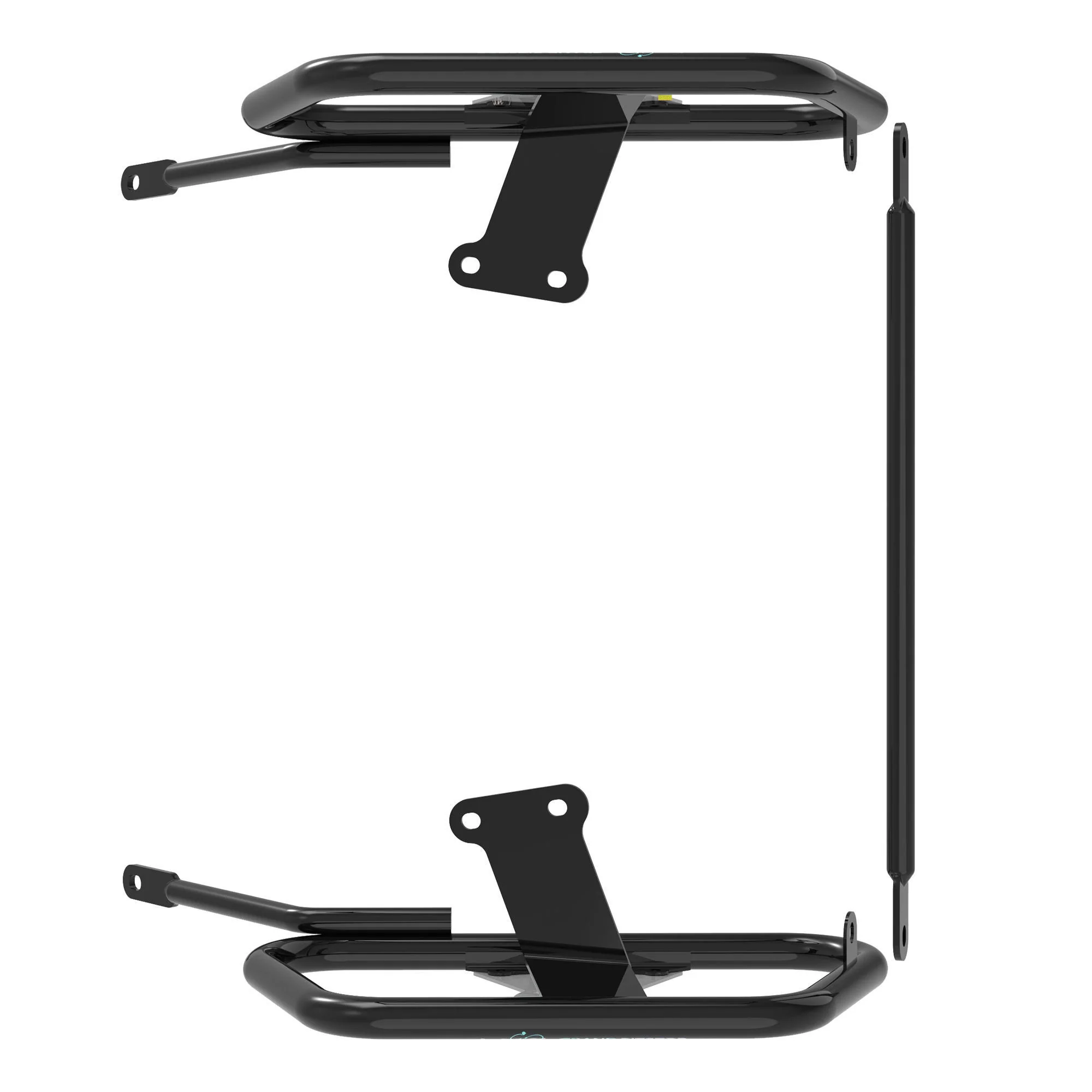 Saddle Stay for BMW G 310 GS - Black & Silver - Image 6