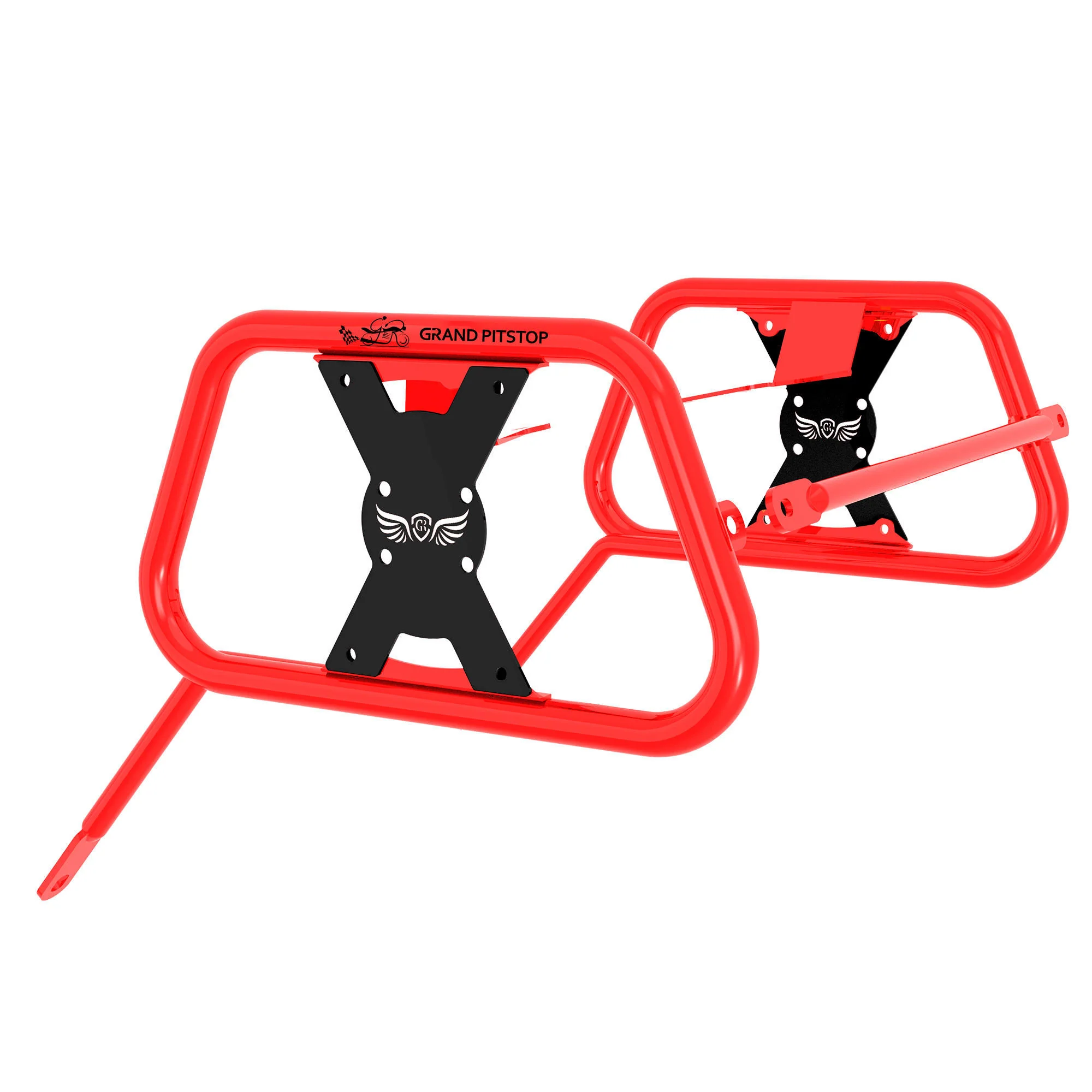 Saddle Stay for BMW G 310 GS - Red & Black - Image 5