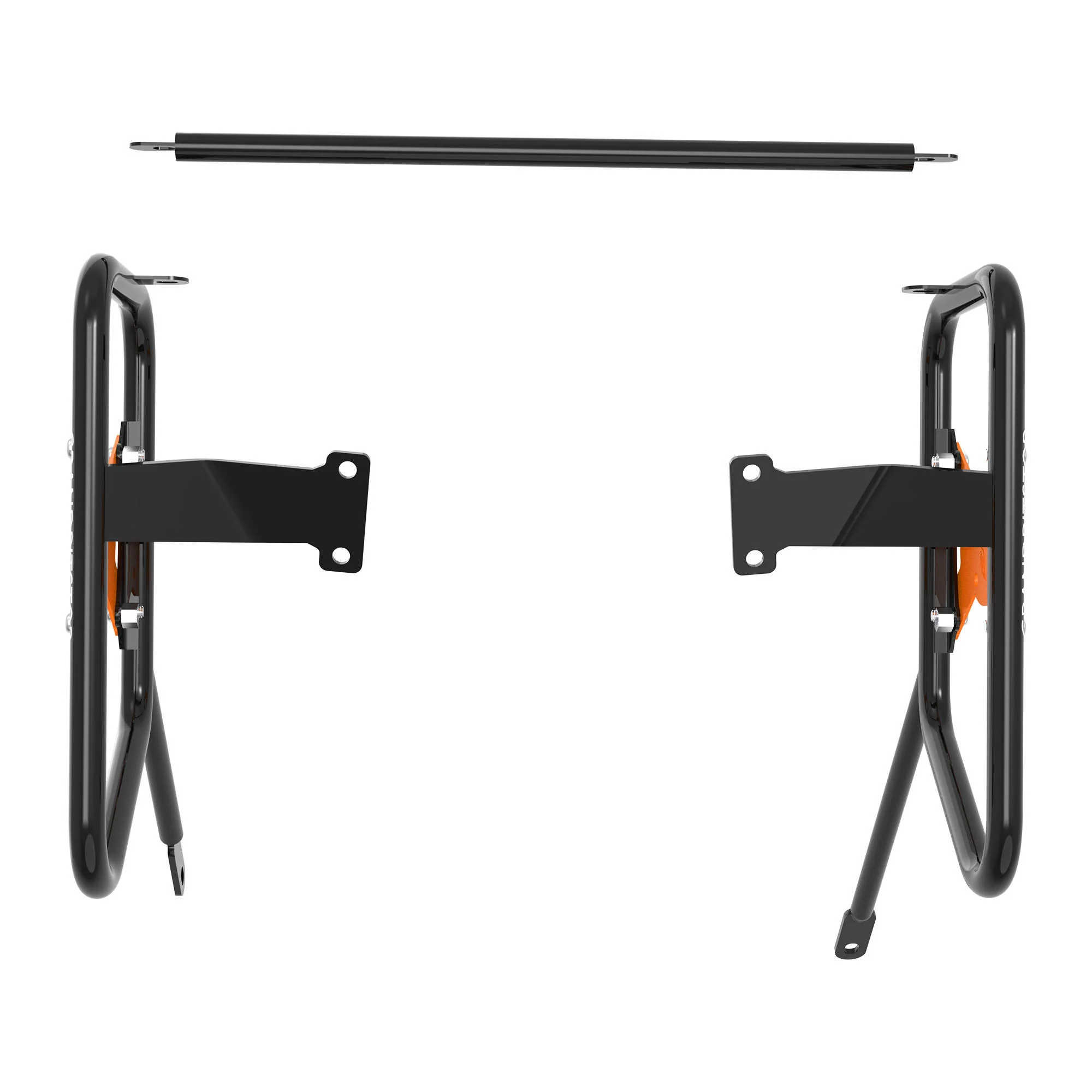Saddle Stay for KTM 390 Adventure X - Black & Orange - Image 6
