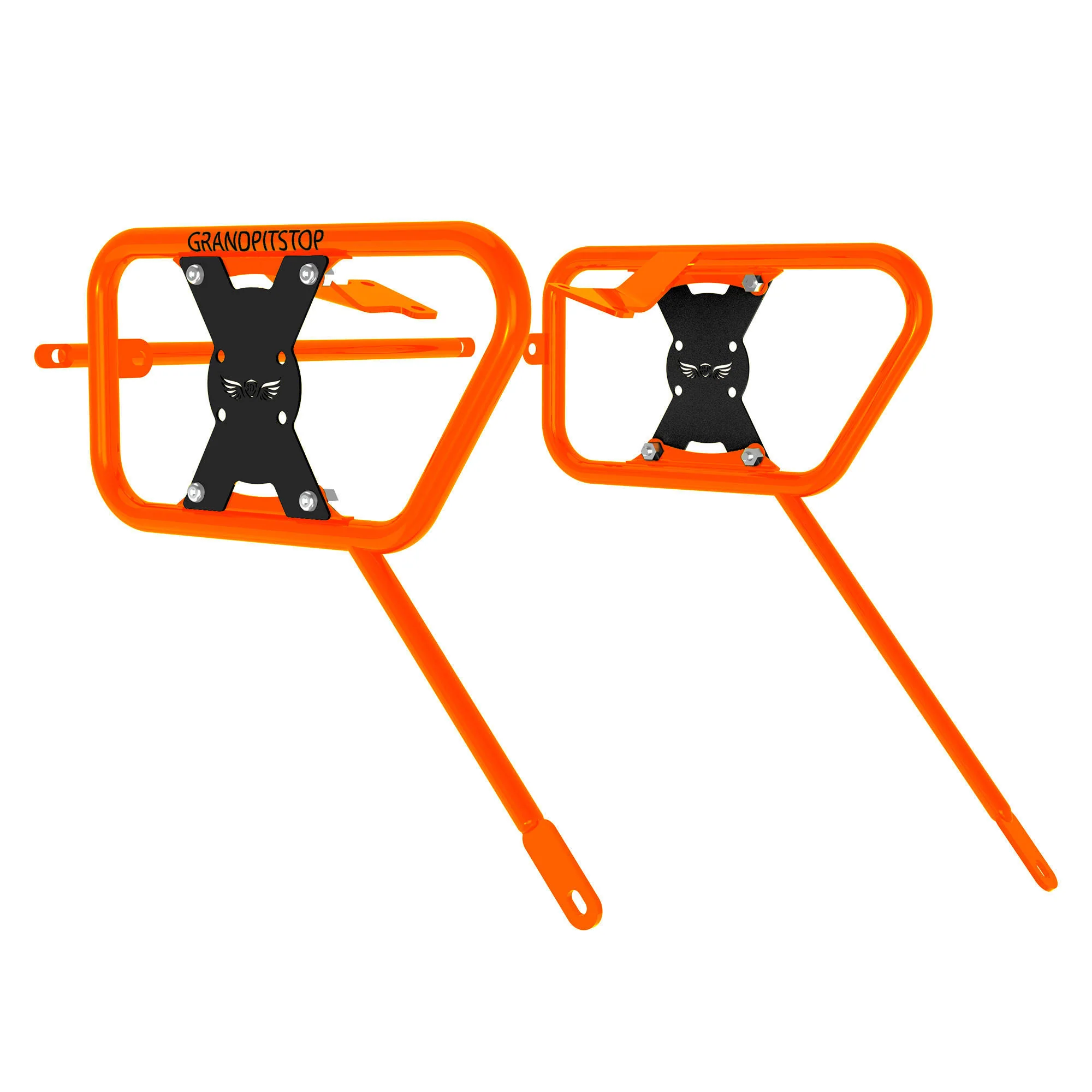 Saddle Stay for KTM 390 Adventure X - Orange & Black - Image 2