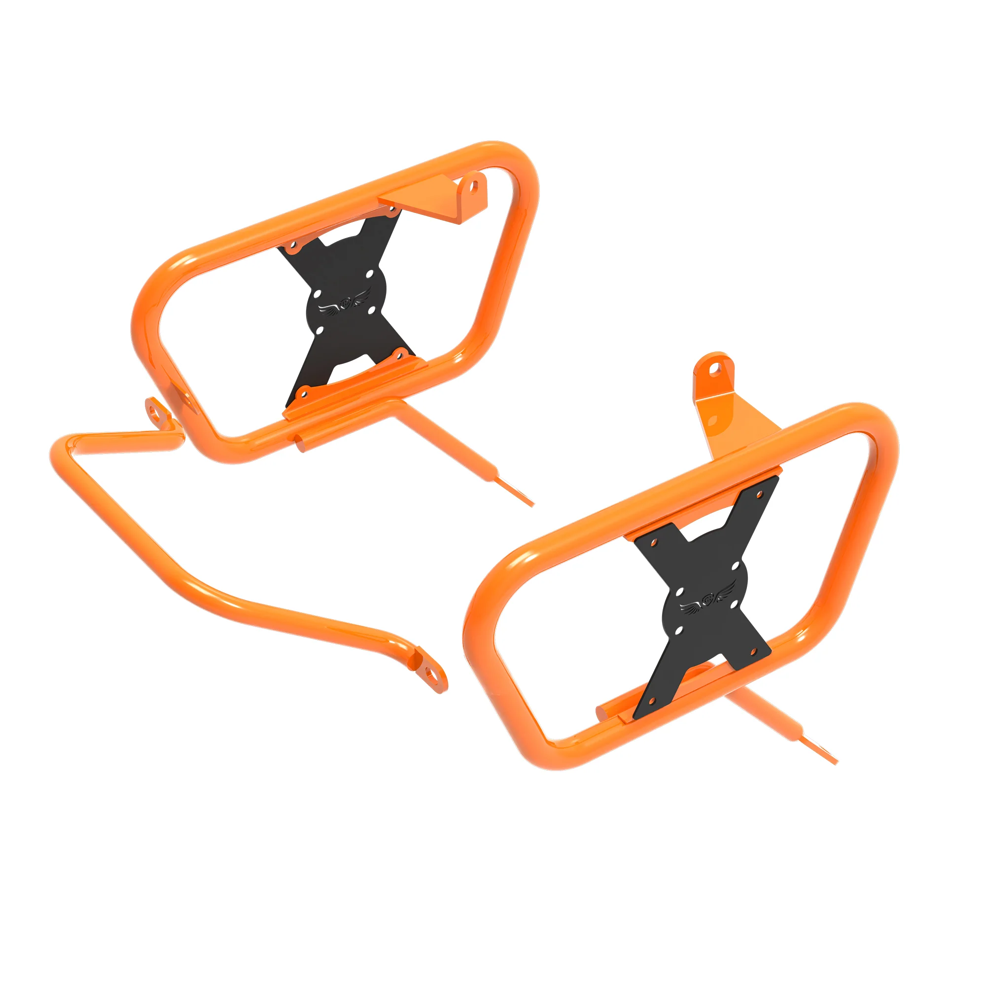 Saddle Stay for KTM 200 Duke Gen 2 - Orange & Black - Image 3