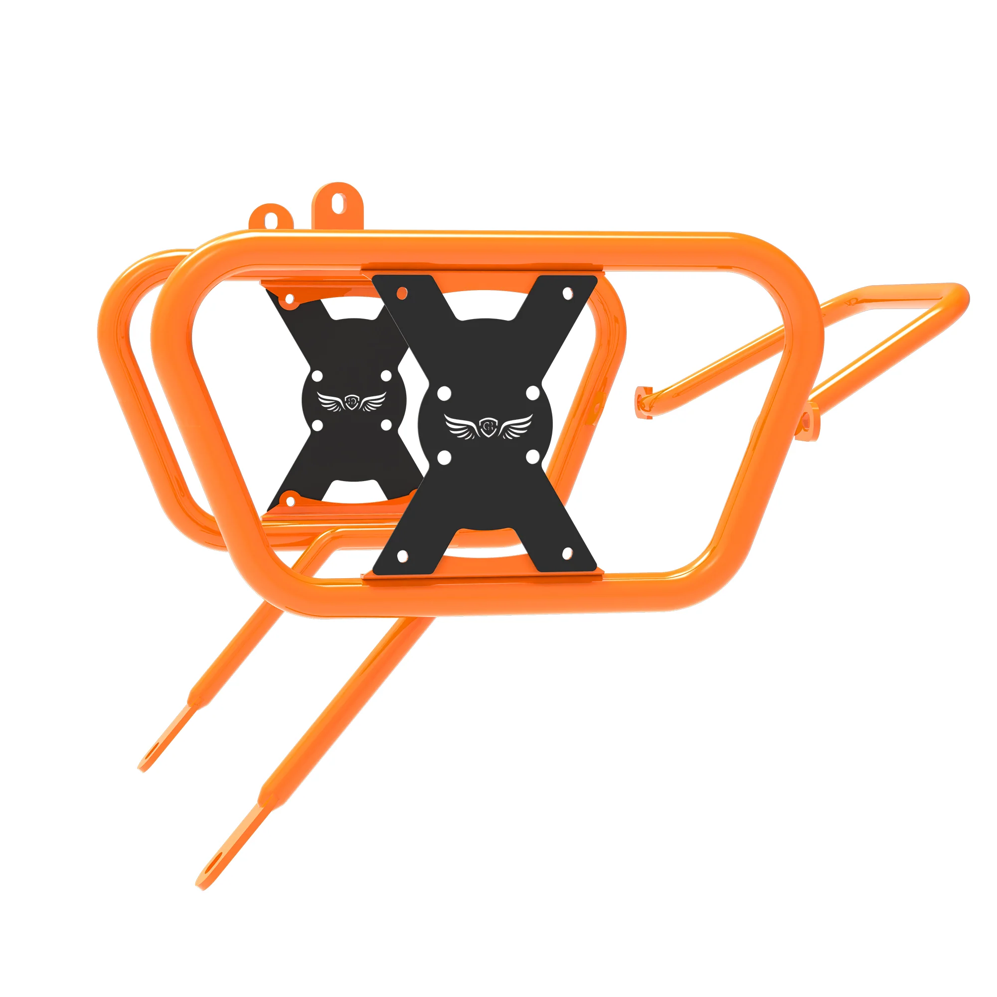 Saddle Stay for KTM 200 Duke Gen 2 - Orange & Black - Image 4