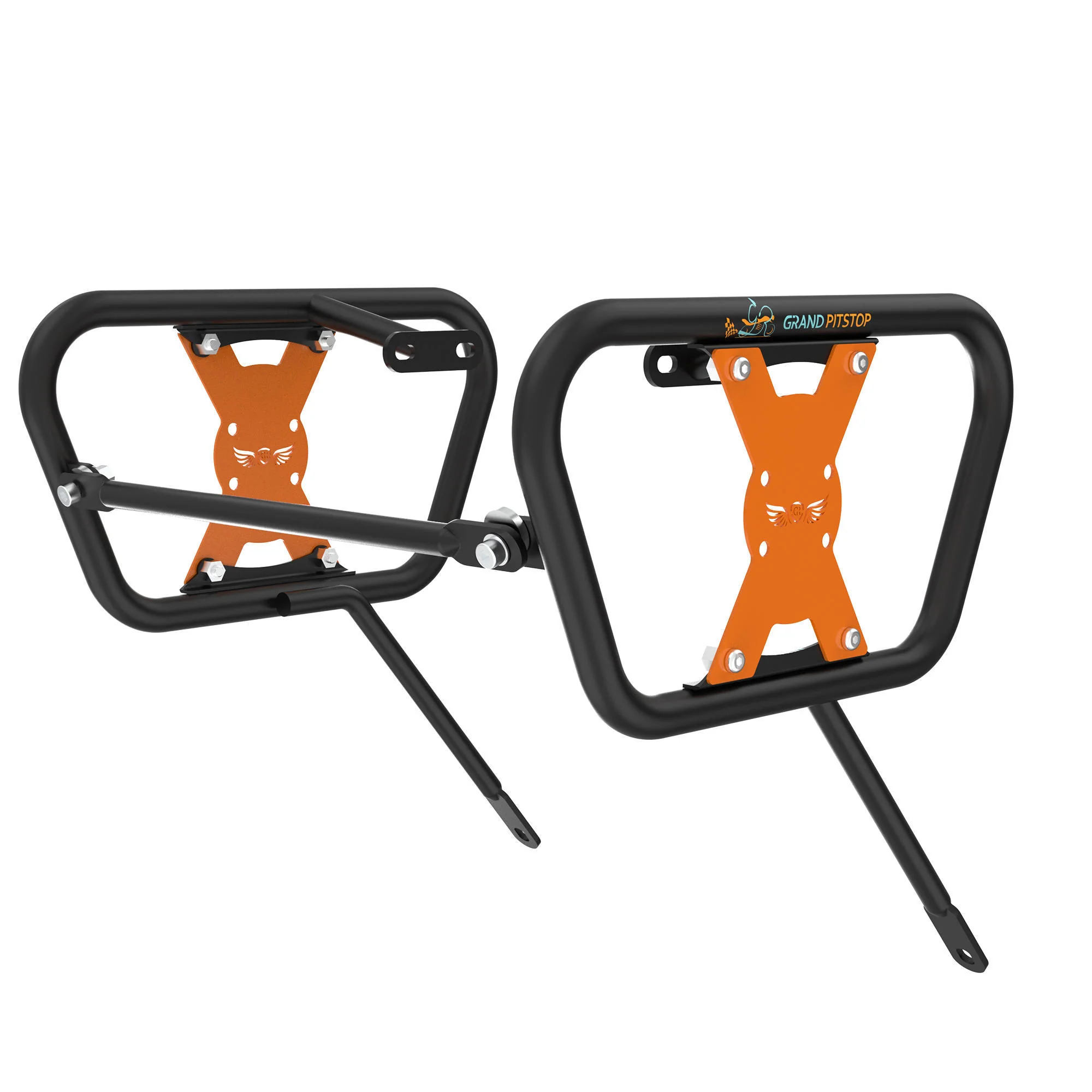 Saddle Stay for KTM 390/250 Duke Gen 3 - Black & Orange - Image 4