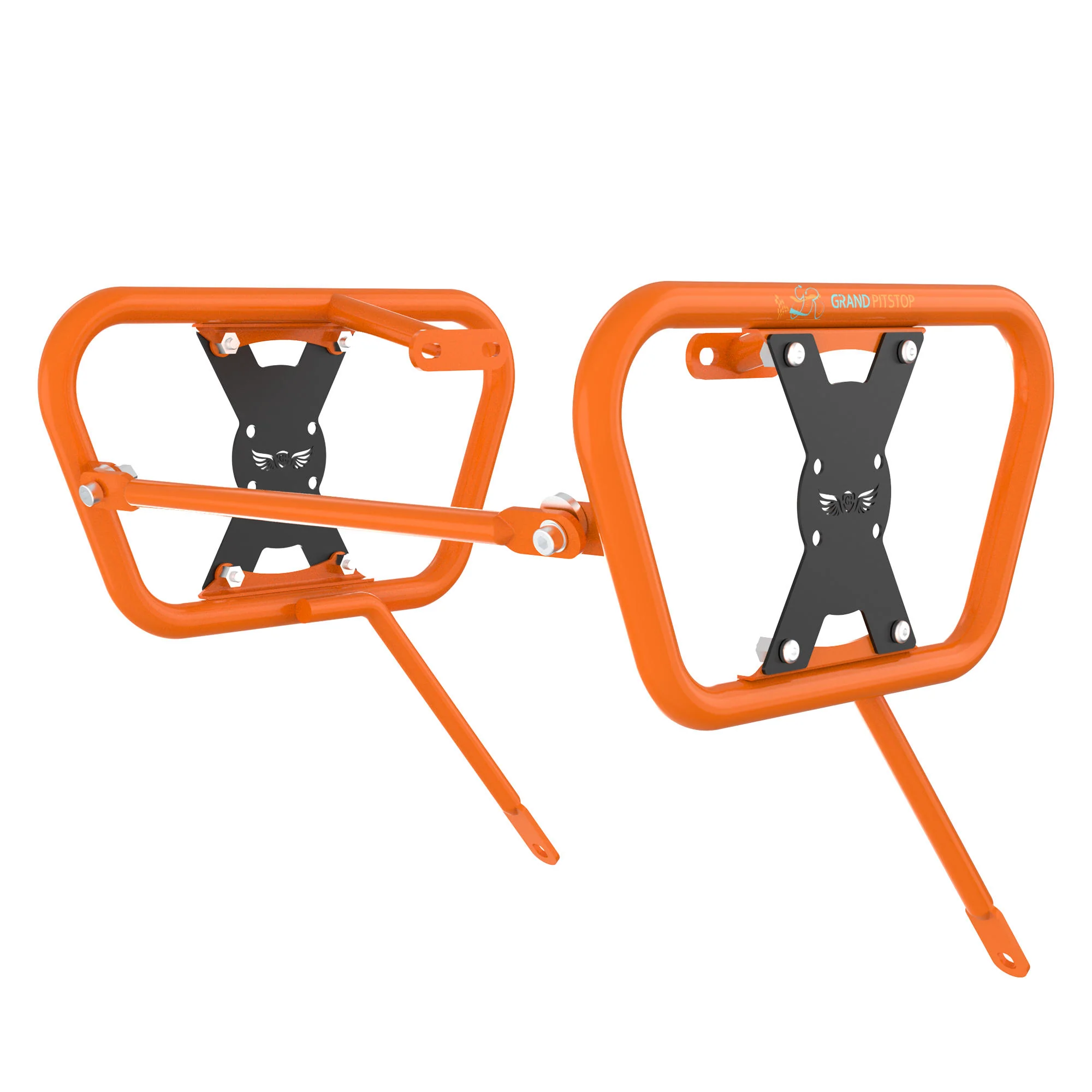 Saddle Stay for KTM 390/250 Duke Gen 3 - Orange & Black - Image 4