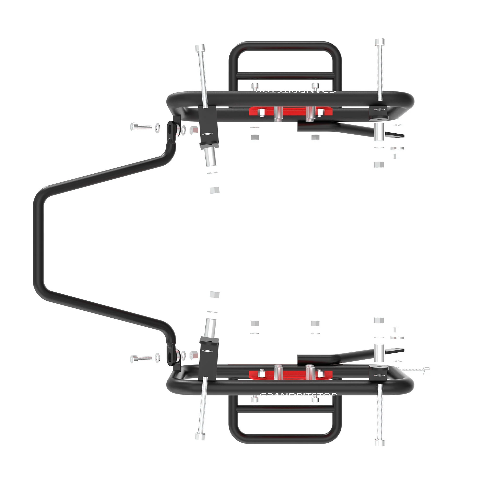 Saddle Stay for Royal Enfield Himalayan 450 - Black-Red - Image 3