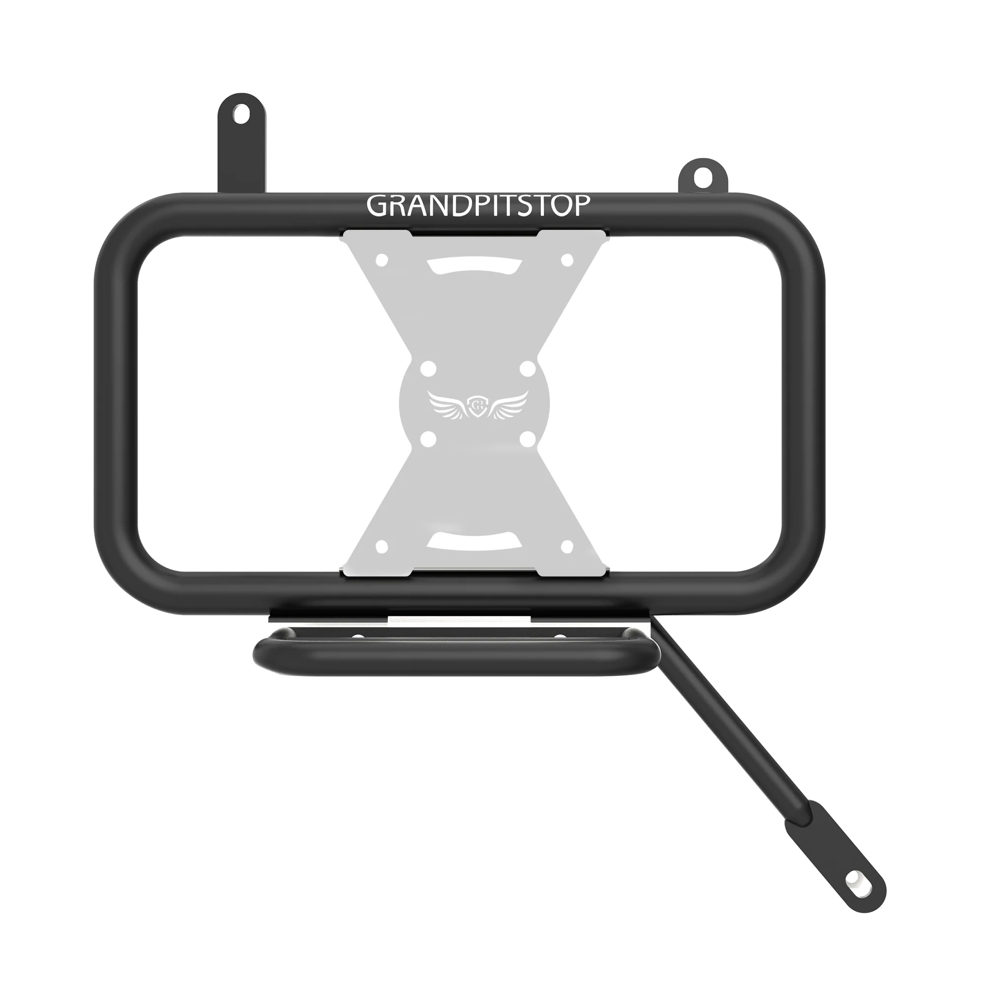 Saddle Stay for Royal Enfield Himalayan 450 - Black-Silver - Image 4